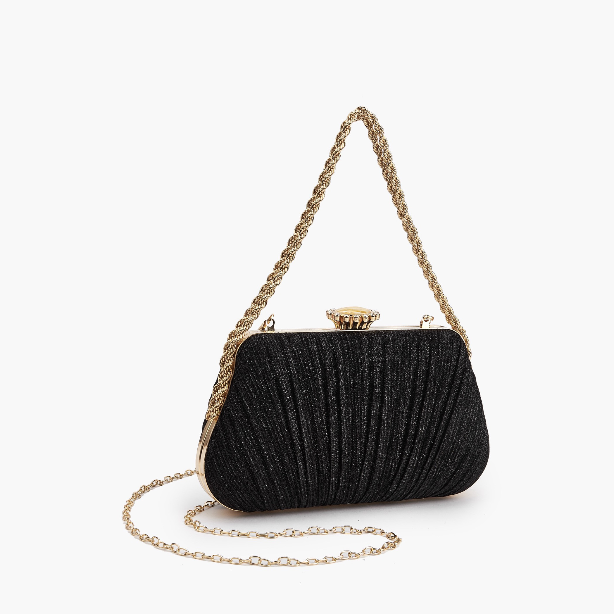 شنطة كلاتش بطيات بحزام سلسلة من بابريكا-women-bagsandwallets-handbags-image-5