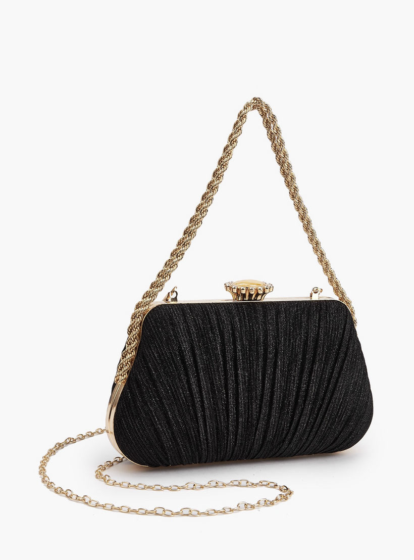 شنطة كلاتش بطيات بحزام سلسلة من بابريكا-women-bagsandwallets-handbags-image-5