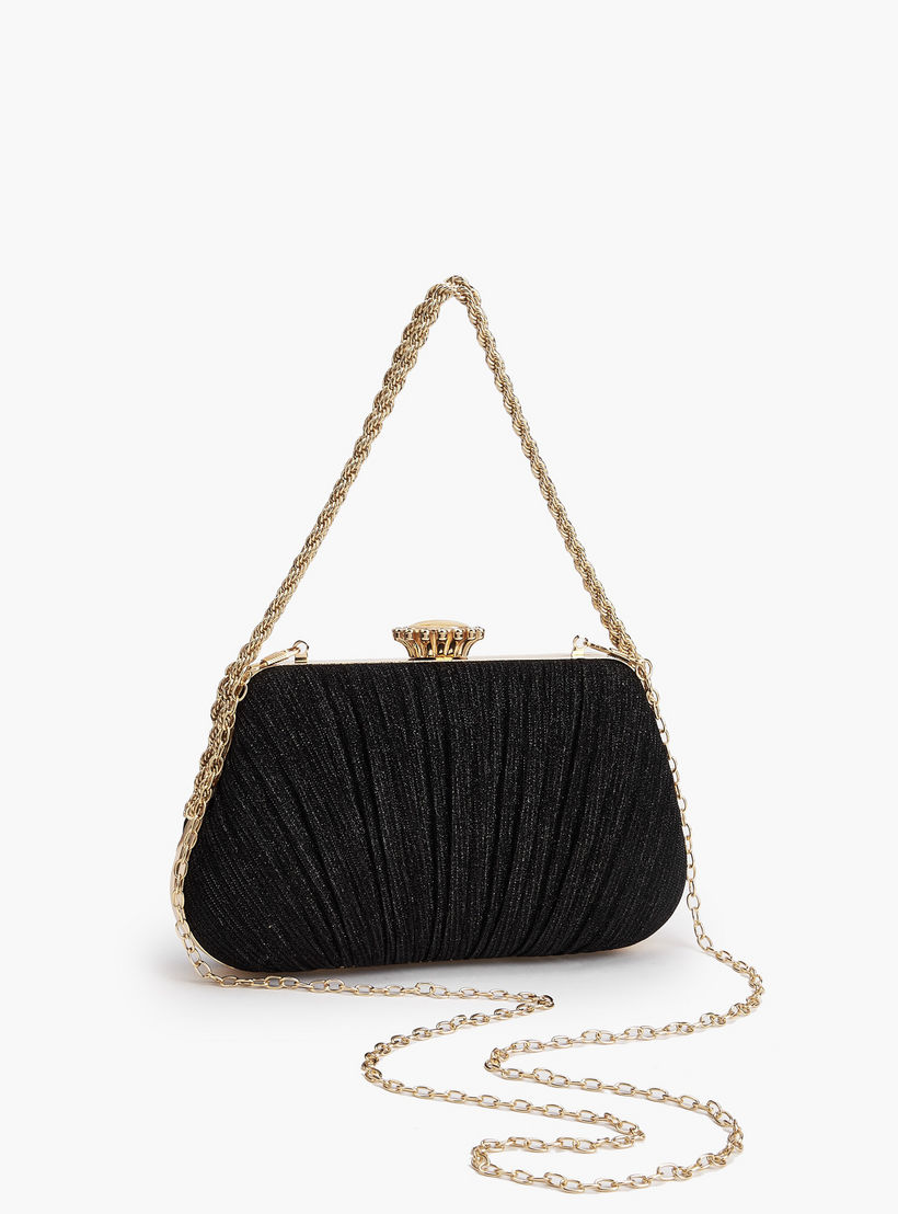 شنطة كلاتش بطيات بحزام سلسلة من بابريكا-women-bagsandwallets-handbags-image-6