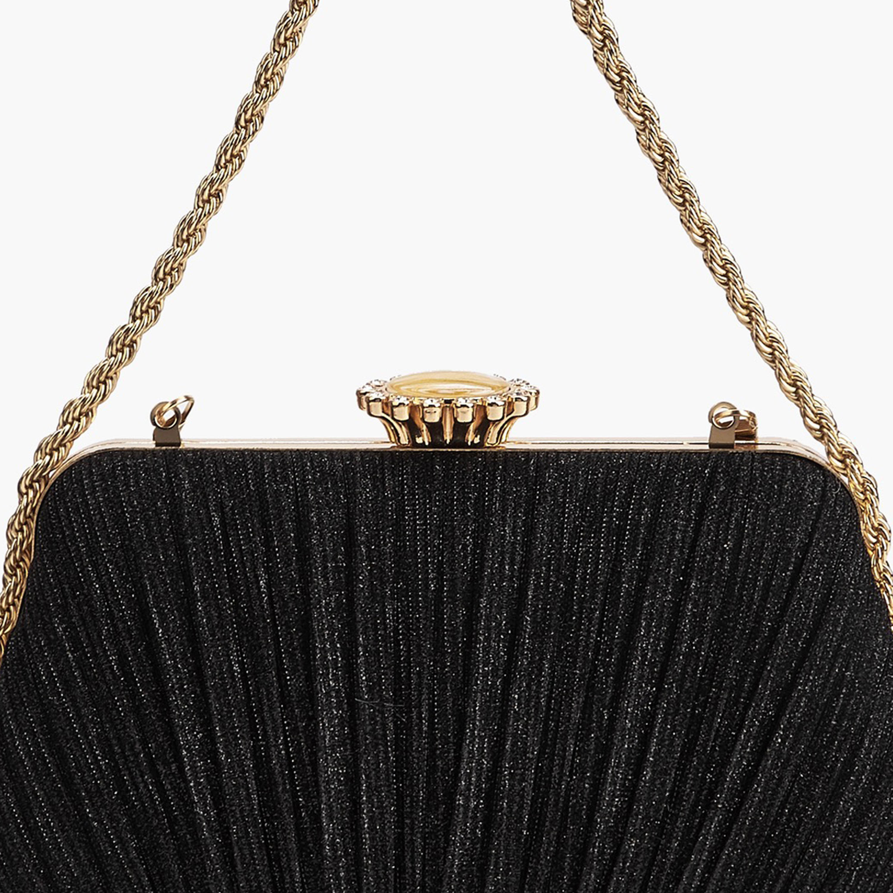 شنطة كلاتش بطيات بحزام سلسلة من بابريكا-women-bagsandwallets-handbags-image-8