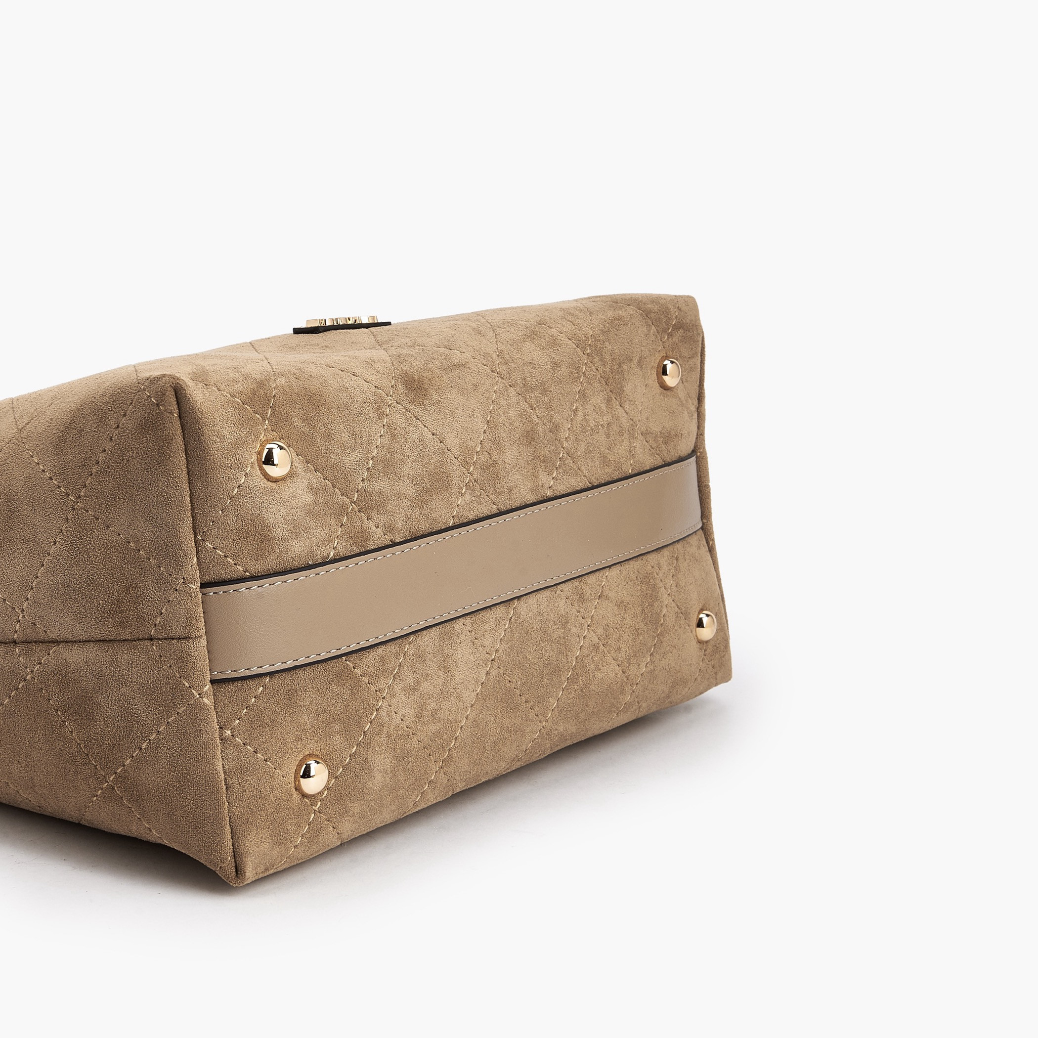 شنطة توت شامواه مبطنة مع شنطة صغيرة بوش من بابريكا-women-bagsandwallets-handbags-image-7