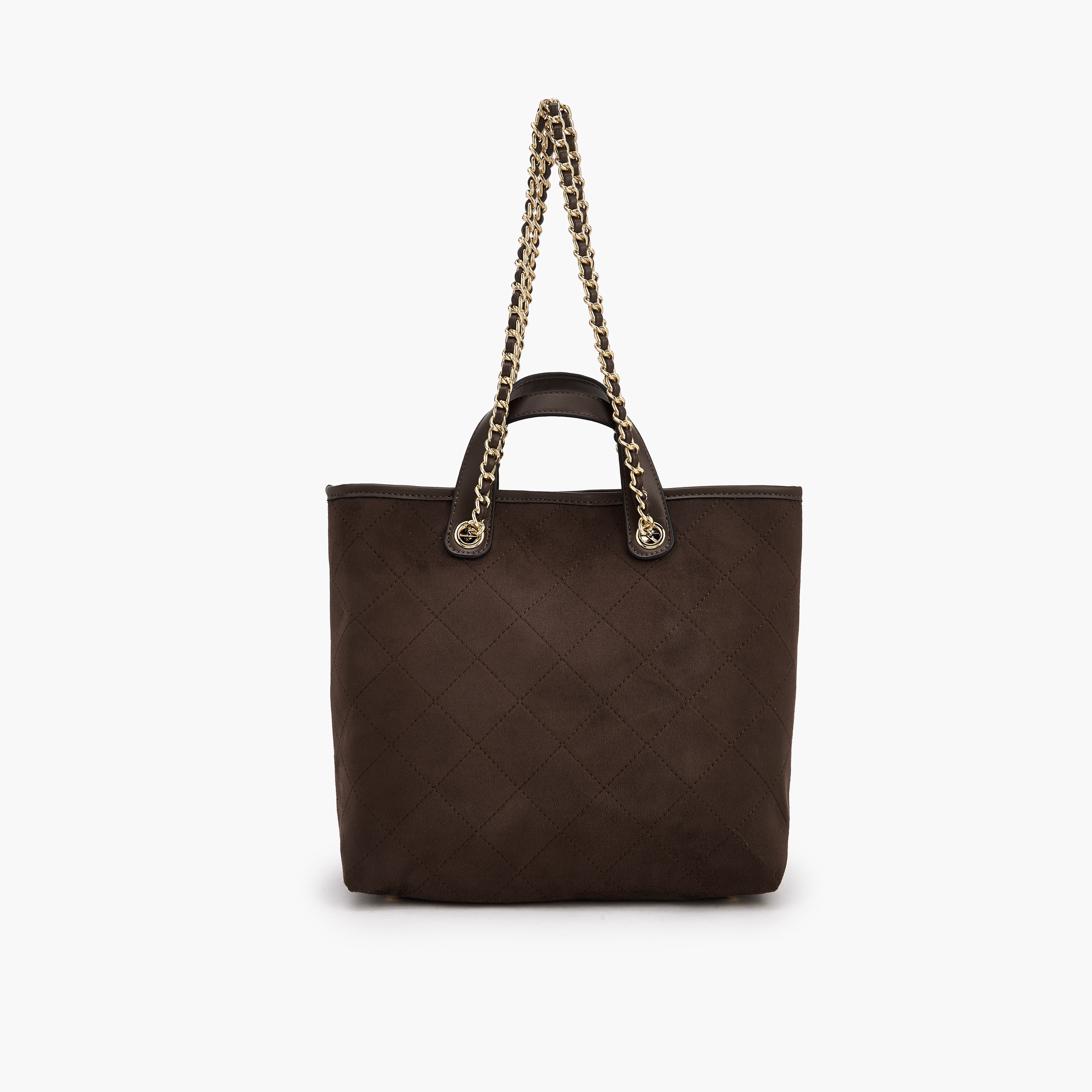 Paprika Quilted Suede Tote Bag with Pouch-women-bagsandwallets-handbags-image-6