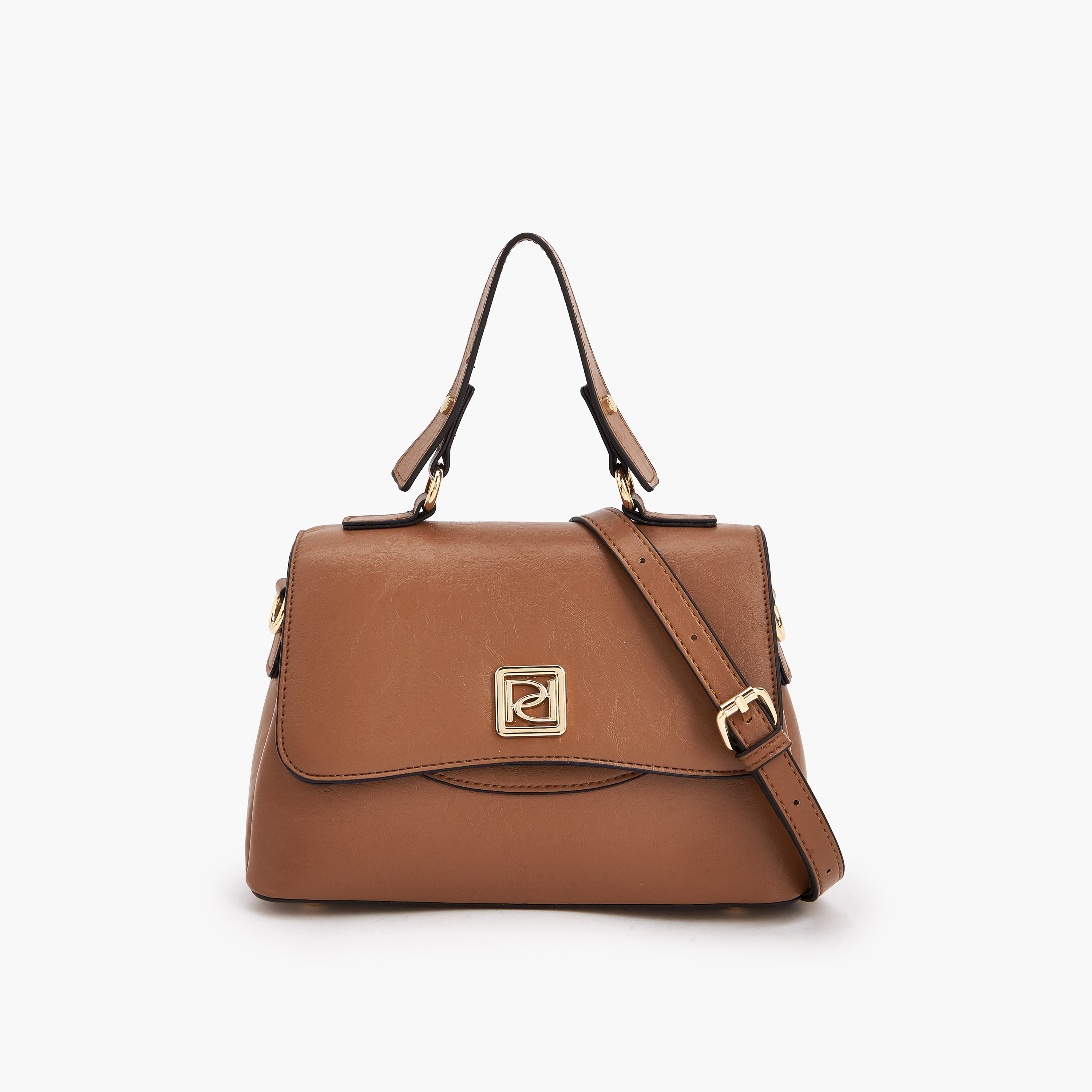 شنطة ساتشيل سادة بحزام قابل للفصل من بابريكا-women-bagsandwallets-handbags-image-1