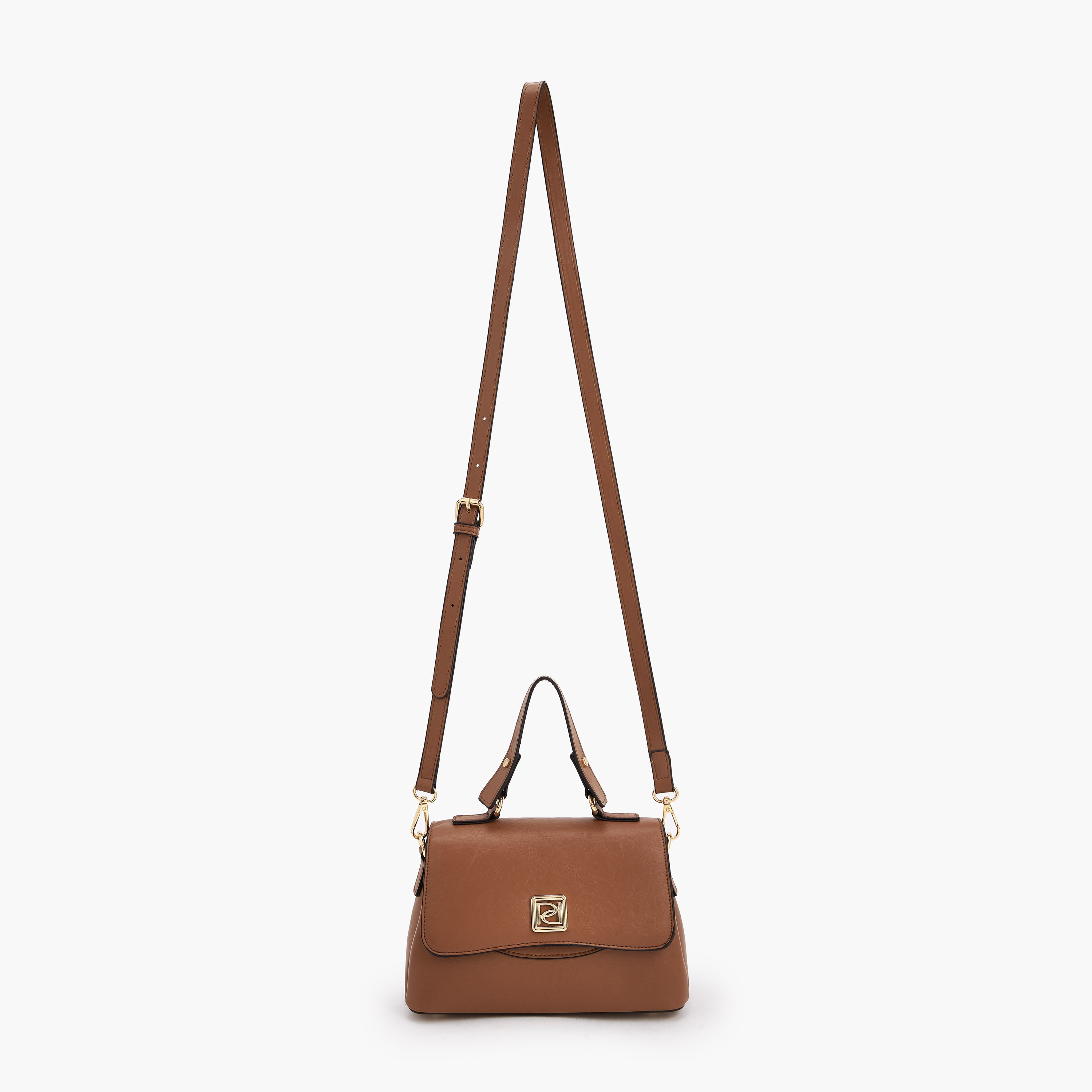 شنطة ساتشيل سادة بحزام قابل للفصل من بابريكا-women-bagsandwallets-handbags-image-2