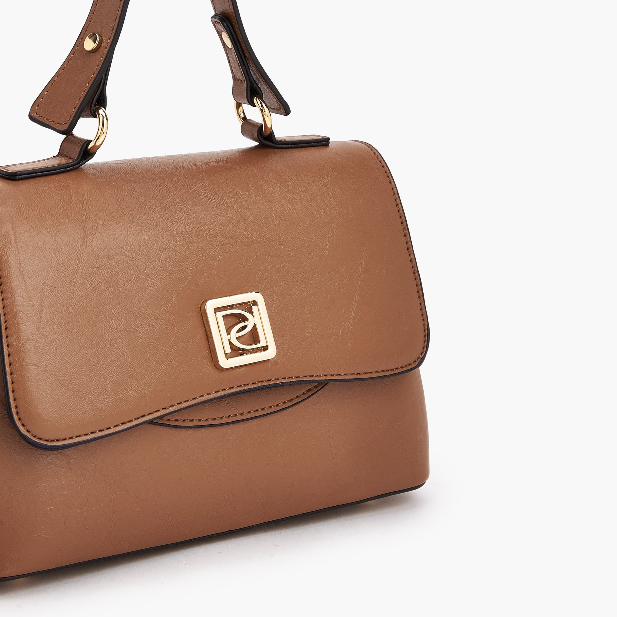 شنطة ساتشيل سادة بحزام قابل للفصل من بابريكا-women-bagsandwallets-handbags-image-4