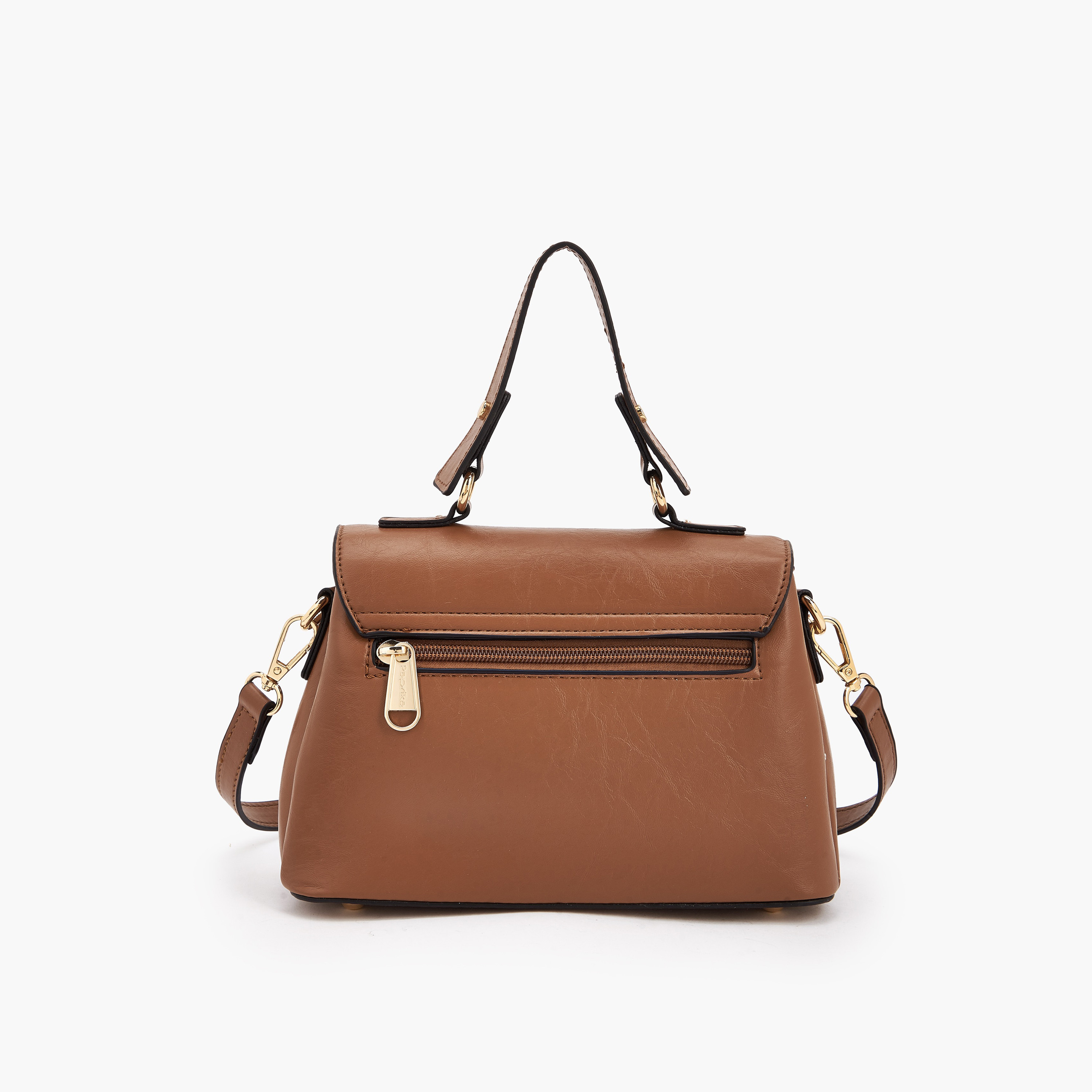 شنطة ساتشيل سادة بحزام قابل للفصل من بابريكا-women-bagsandwallets-handbags-image-5