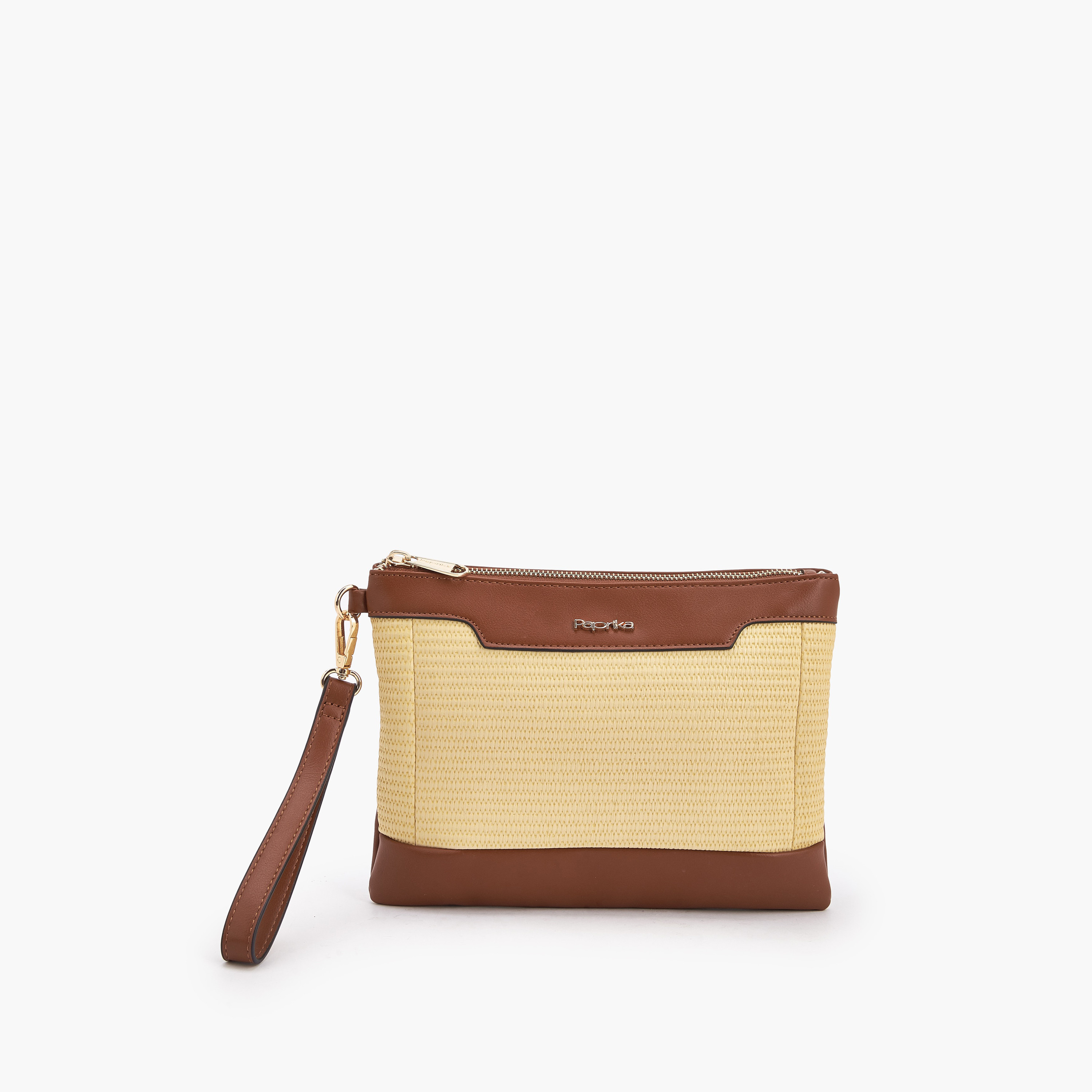 شنطة كلاتش بارزة الملمس بحزام يد قابل للفصل من بابريكا-women-bagsandwallets-handbags-image-1