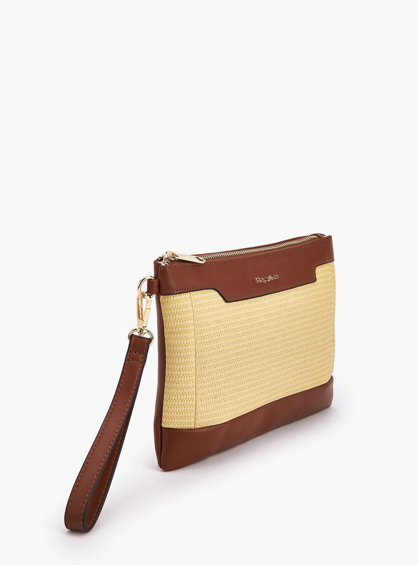 شنطة كلاتش بارزة الملمس بحزام يد قابل للفصل من بابريكا-women-bagsandwallets-handbags-image-2