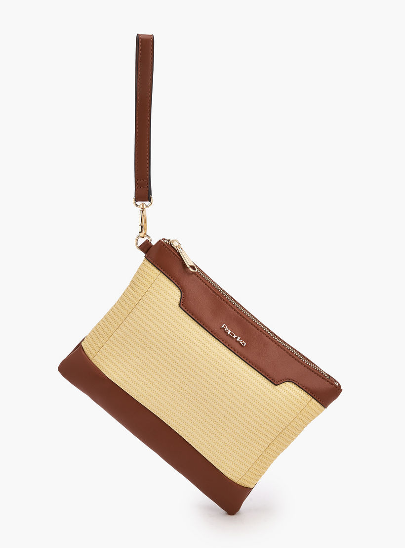 شنطة كلاتش بارزة الملمس بحزام يد قابل للفصل من بابريكا-women-bagsandwallets-handbags-image-6