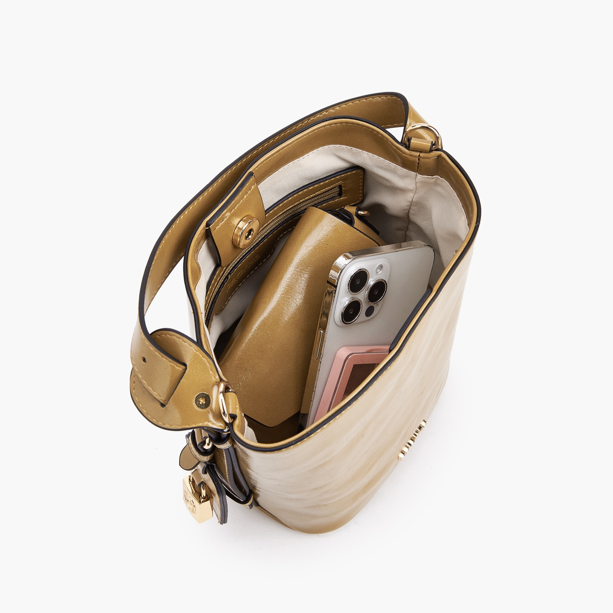 شنطة دلو سادة وشنطة كروس بودي من بابريكا-women-bagsandwallets-handbags-image-3