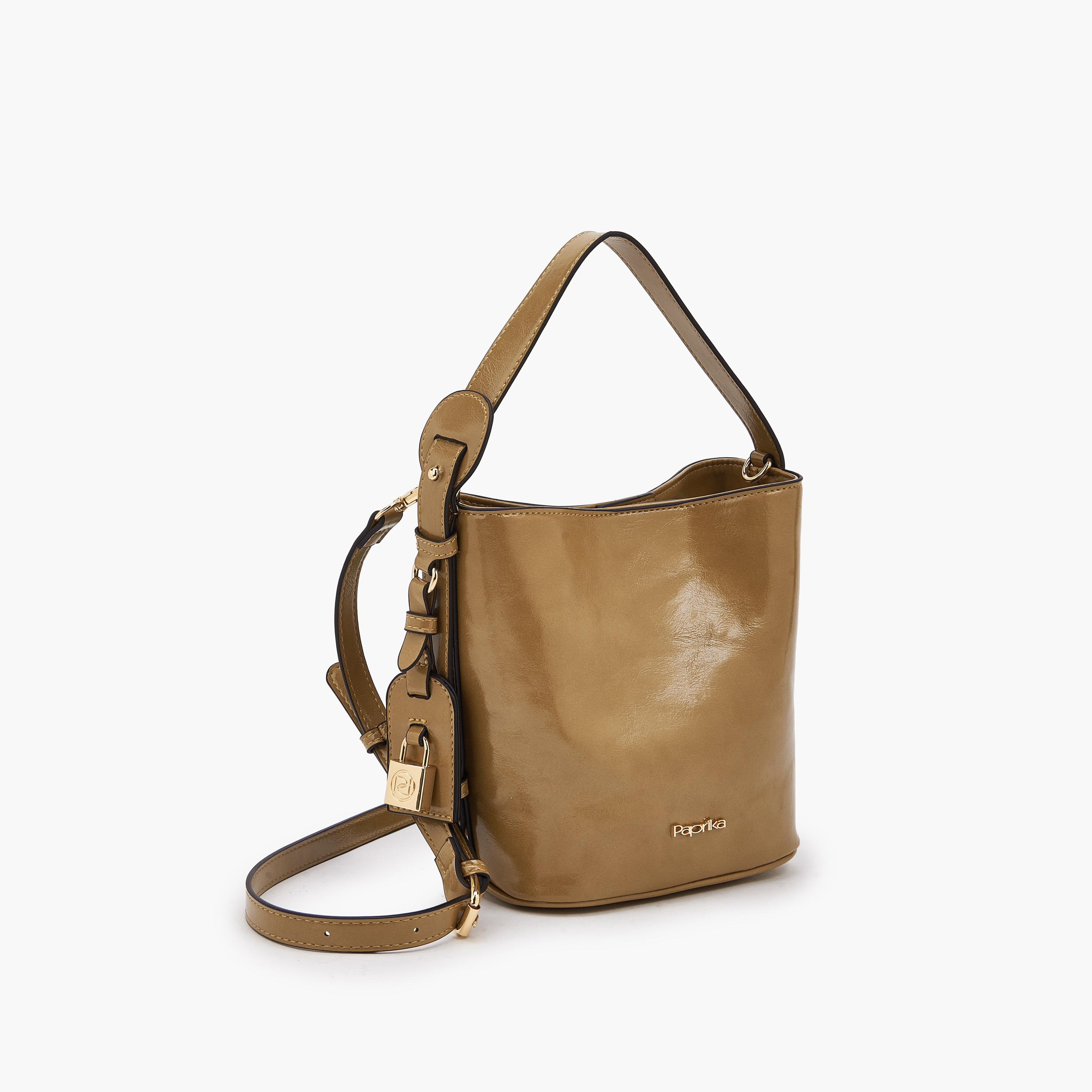 شنطة دلو سادة وشنطة كروس بودي من بابريكا-women-bagsandwallets-handbags-image-5