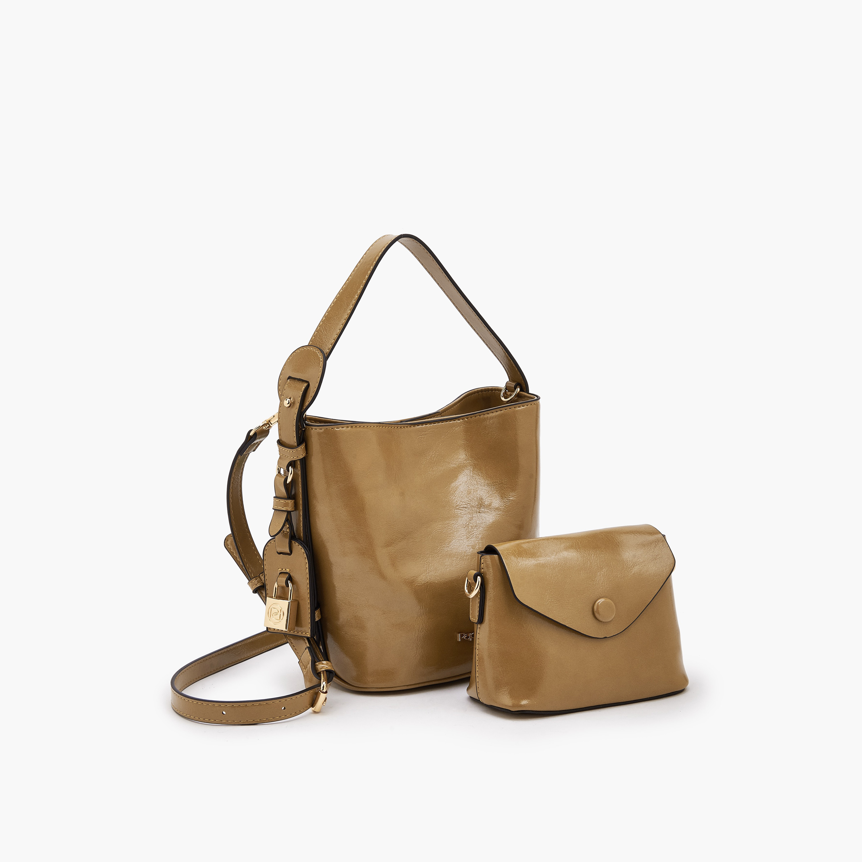 شنطة دلو سادة وشنطة كروس بودي من بابريكا-women-bagsandwallets-handbags-image-7