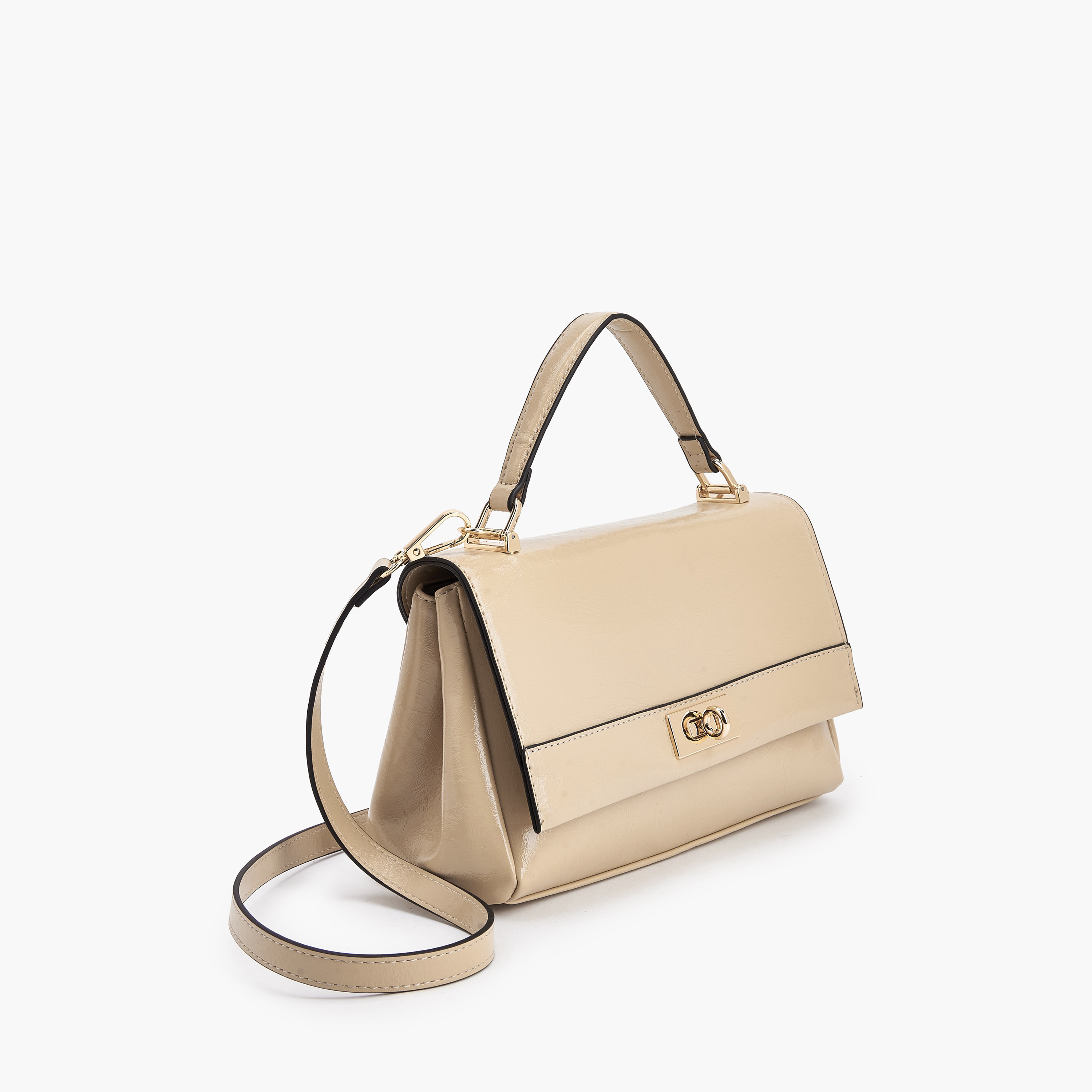 Paprika Solid Satchel Bag with Detachable Strap-women-bagsandwallets-handbags-image-3