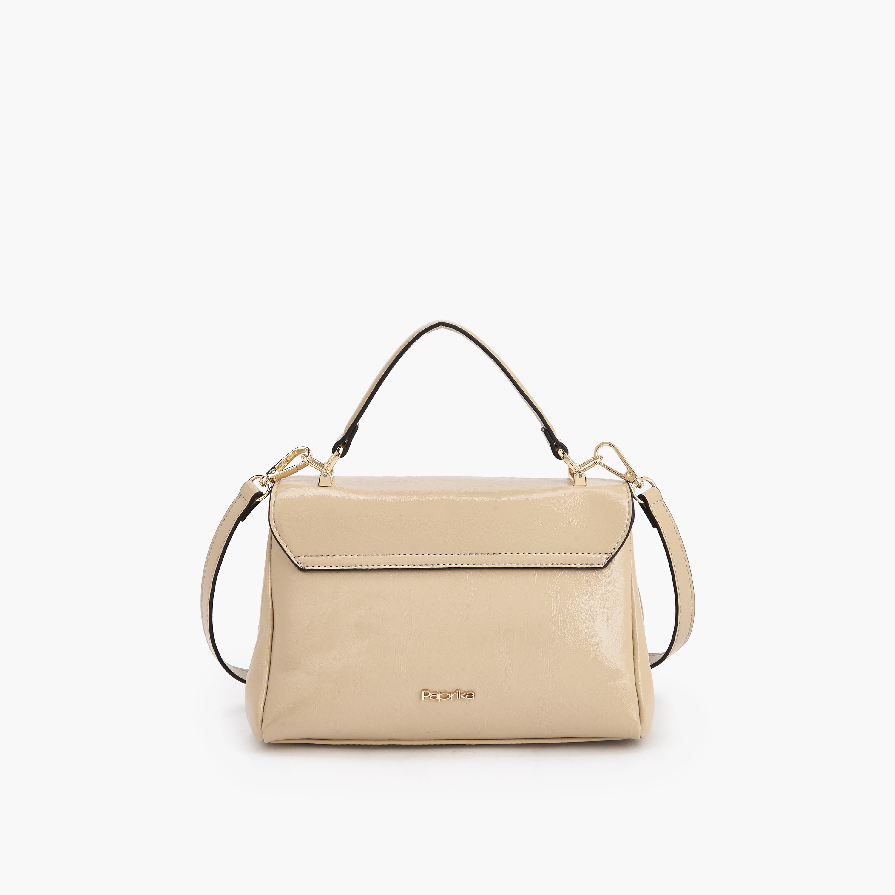 Paprika Solid Satchel Bag with Detachable Strap-women-bagsandwallets-handbags-image-5