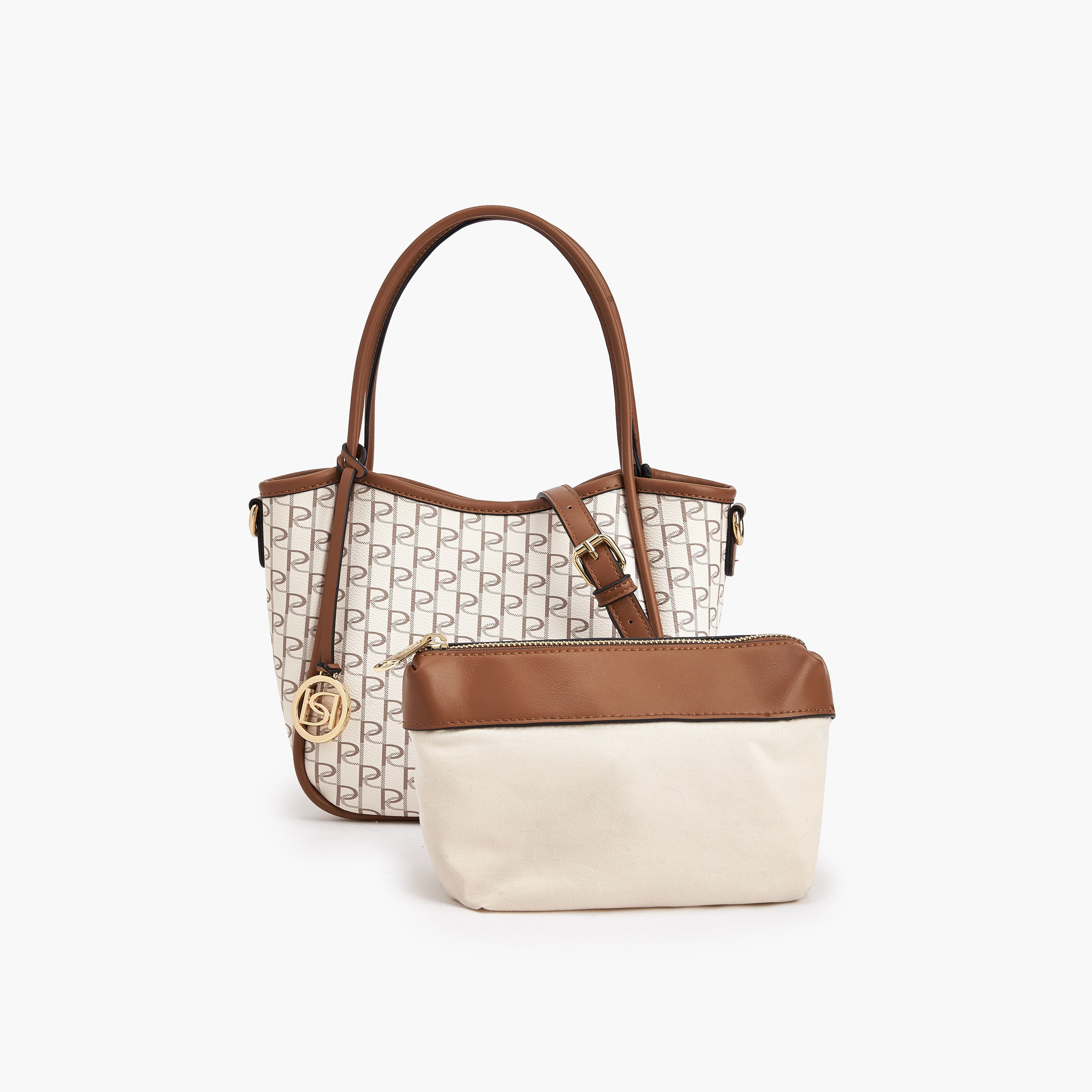 شنطة توتي مونوجرام مع شنطة صغيرة من بابريكا-women-bagsandwallets-handbags-image-1