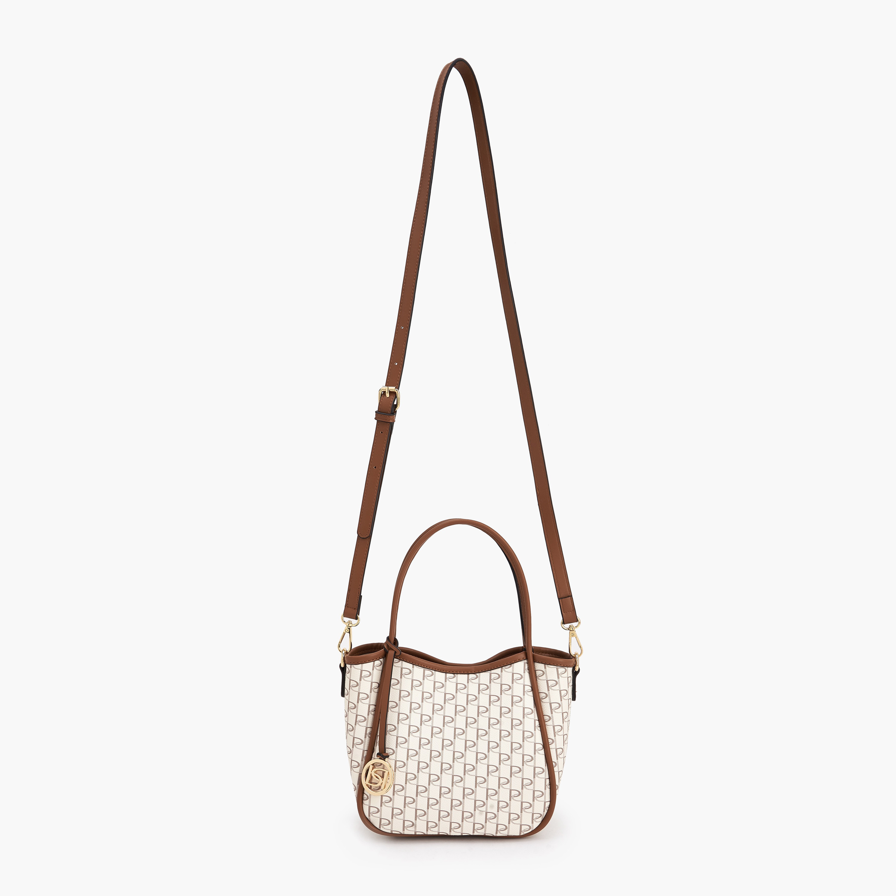 شنطة توتي مونوجرام مع شنطة صغيرة من بابريكا-women-bagsandwallets-handbags-image-2