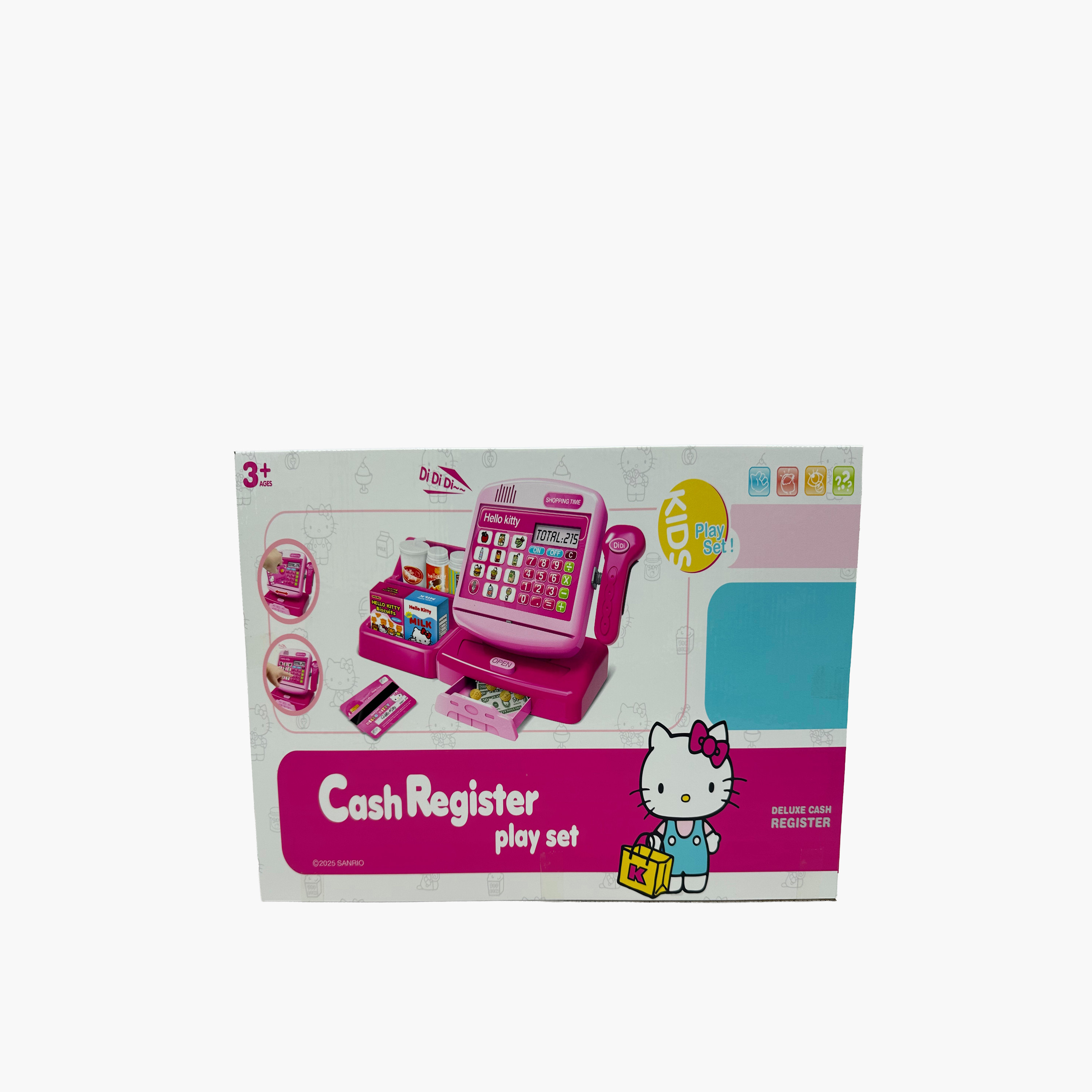 مجموعة لعب تسجيل النقود من هالو كيتي-toys-roleplay-supermarketandshoppingsets-image-2
