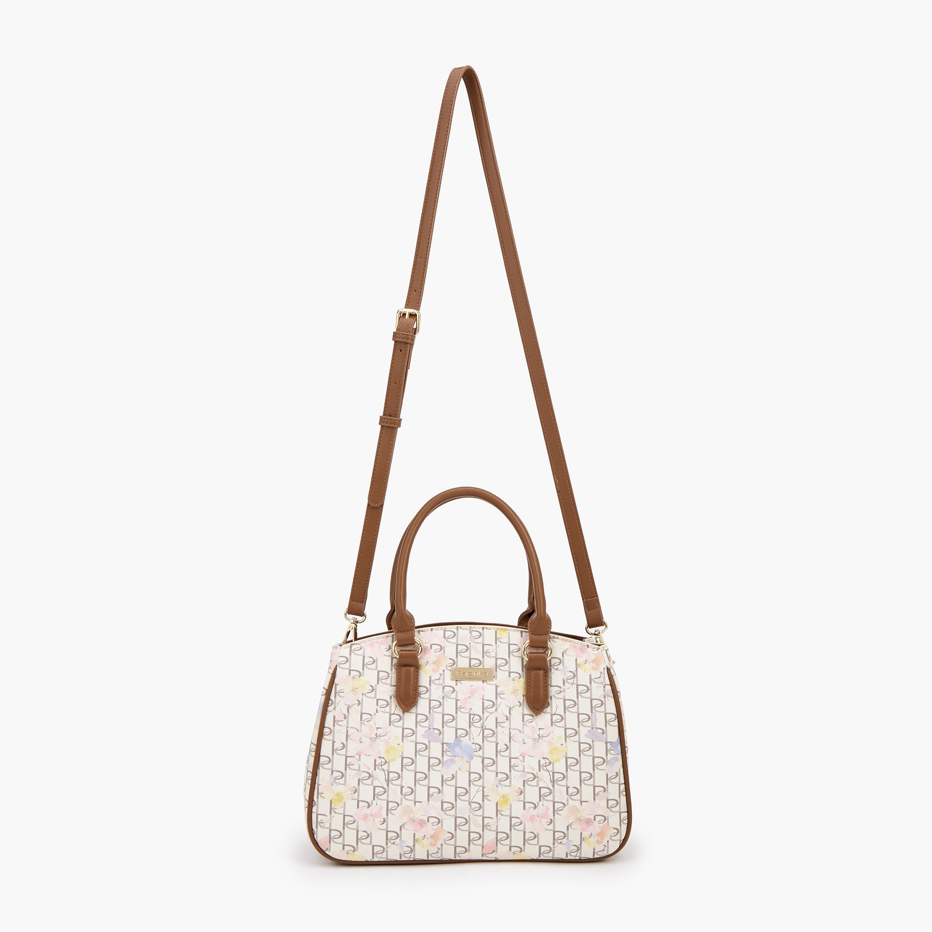 شنطة توتي بحزام قابل للفصل وطبعات مونوجرام من بابريكا-women-bagsandwallets-handbags-image-6