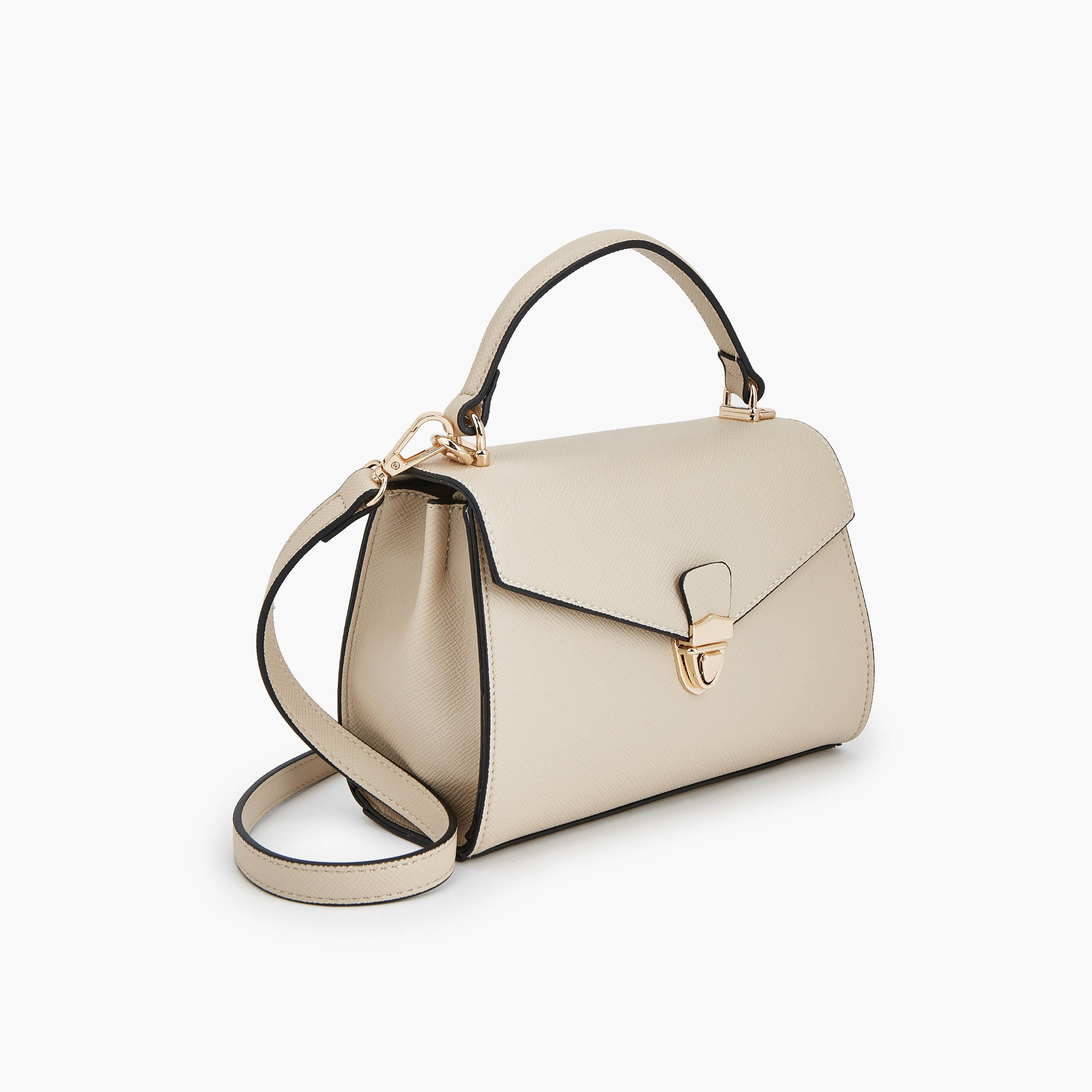 Paprika Textured Satchel Bag with Detachable Strap-women-bagsandwallets-handbags-image-3
