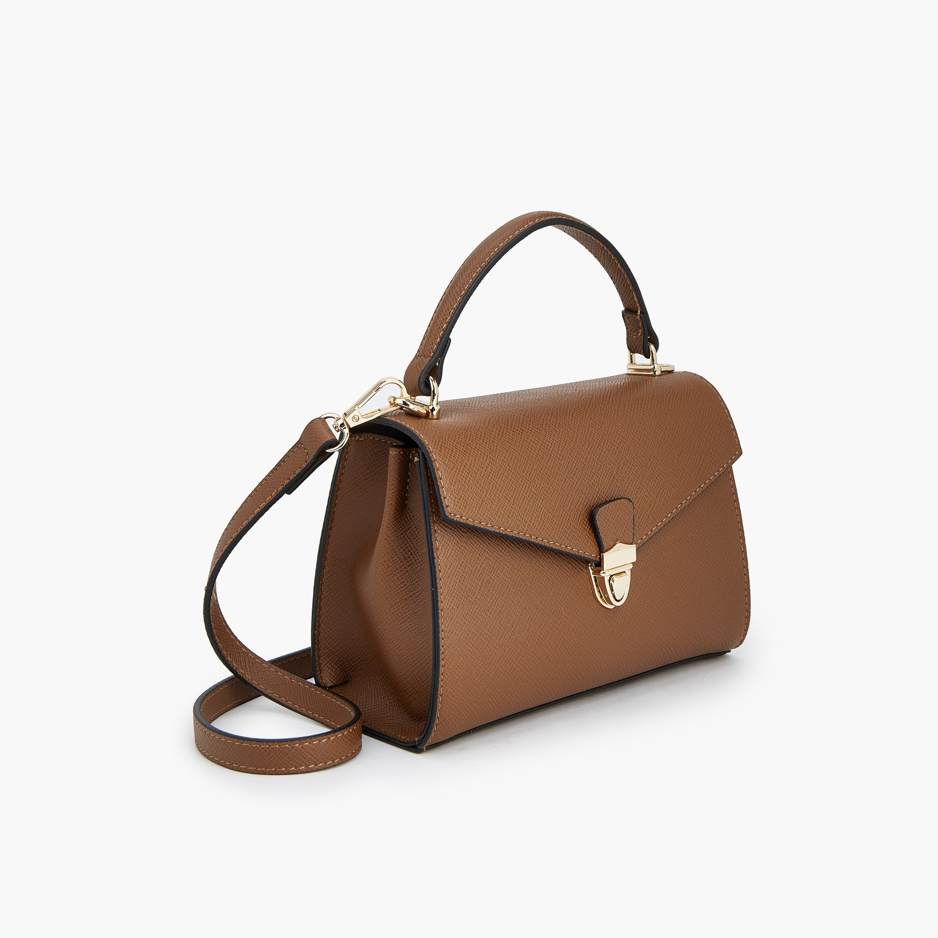 شنطة ساتشل بارزة الملمس بحزام قابل للفصل من بابريكا-women-bagsandwallets-handbags-image-3