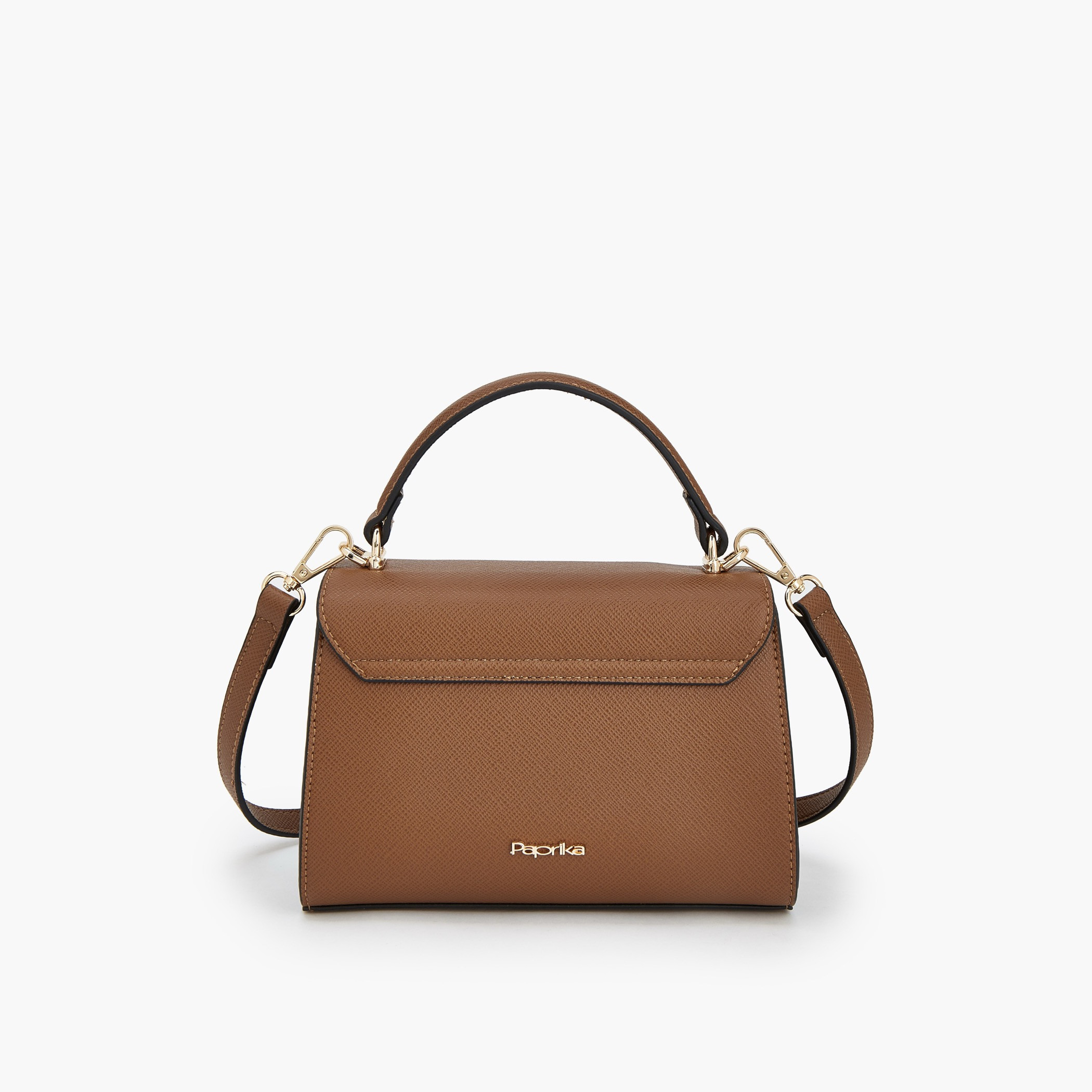 شنطة ساتشل بارزة الملمس بحزام قابل للفصل من بابريكا-women-bagsandwallets-handbags-image-5