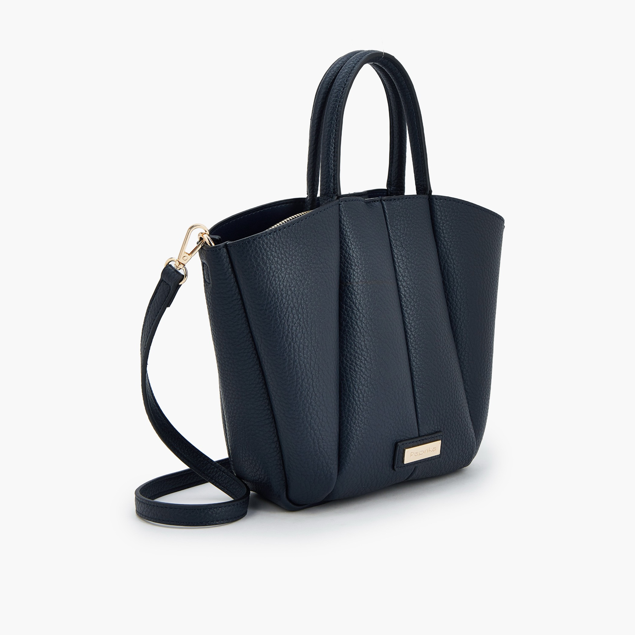 Paprika Textured Tote Bag with Detachable Strap-women-bagsandwallets-handbags-image-4