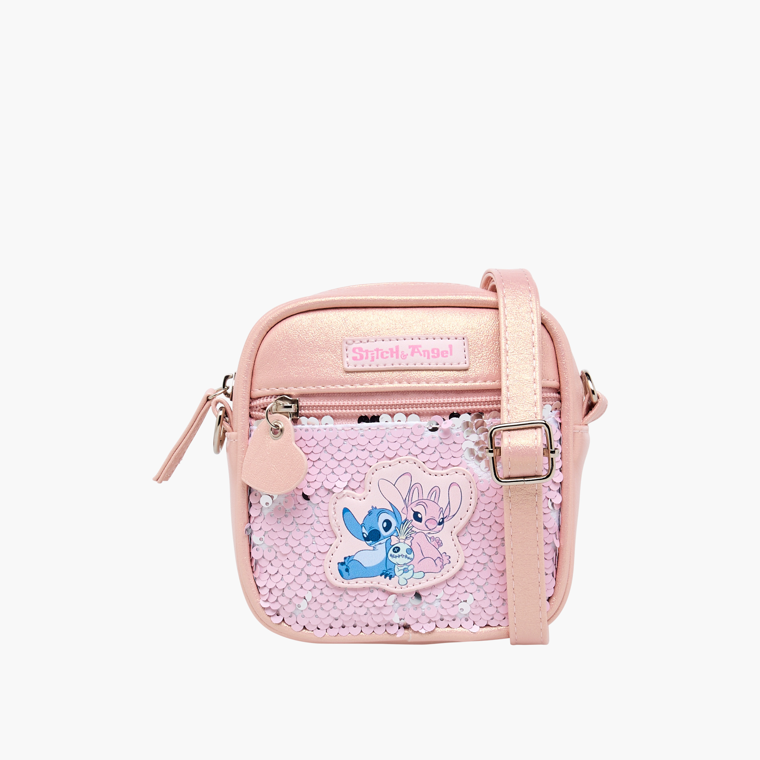 Disney Crossbody Bag with Stitch and Angel Applique-girls-accessories-bags-image-1