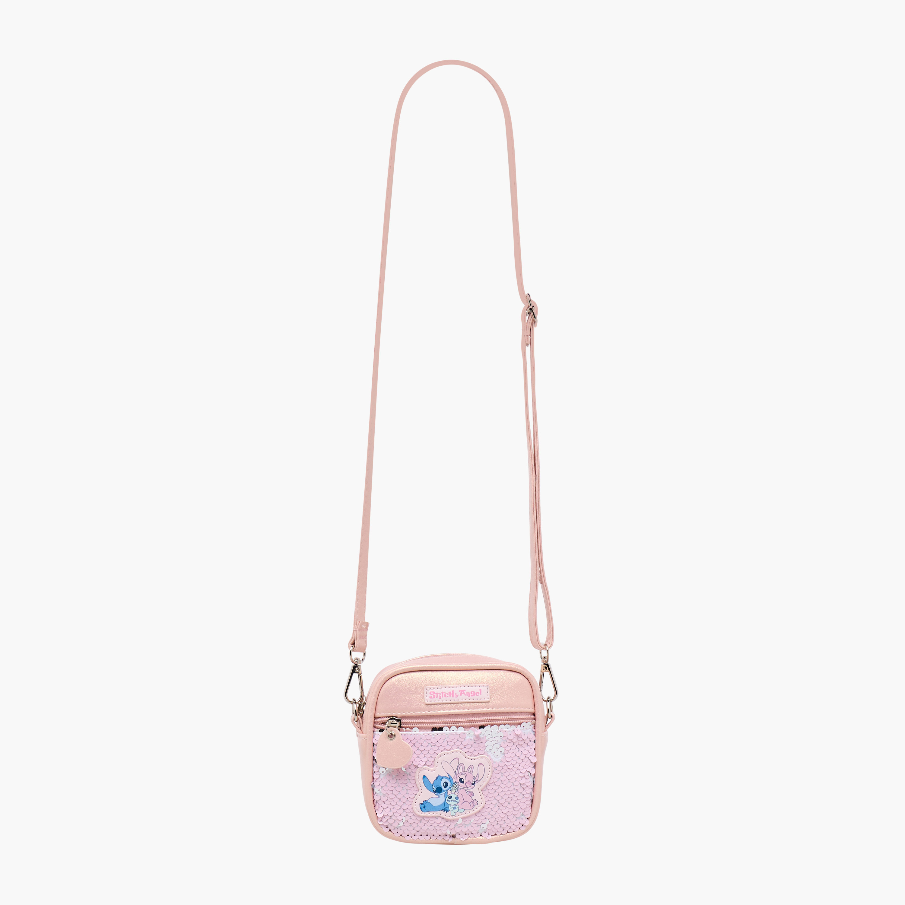 Disney Crossbody Bag with Stitch and Angel Applique-girls-accessories-bags-image-3