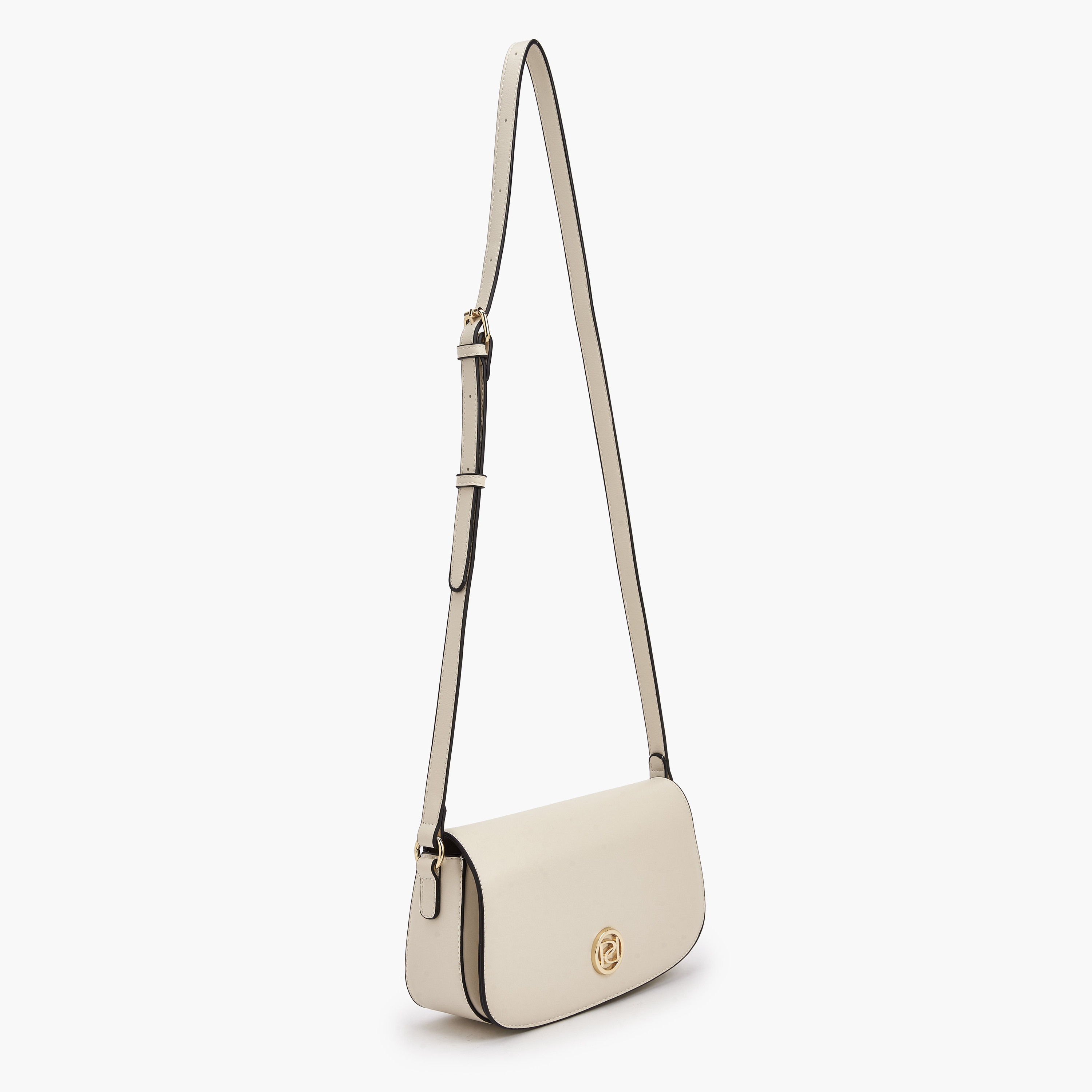شنطة كتف سادة بحزام قابل للتعديل من بابريكا-women-bagsandwallets-handbags-image-3