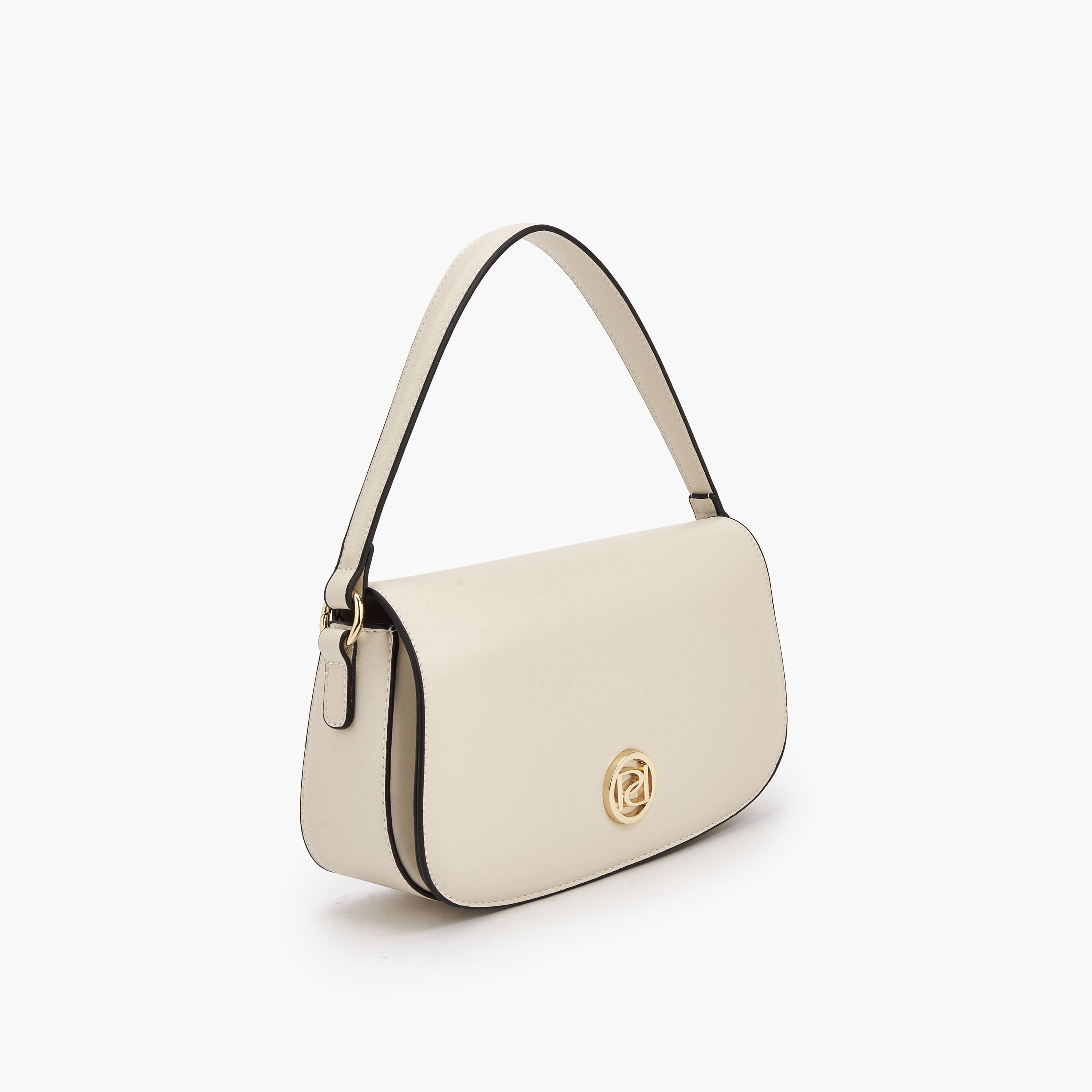 شنطة كتف سادة بحزام قابل للتعديل من بابريكا-women-bagsandwallets-handbags-image-5