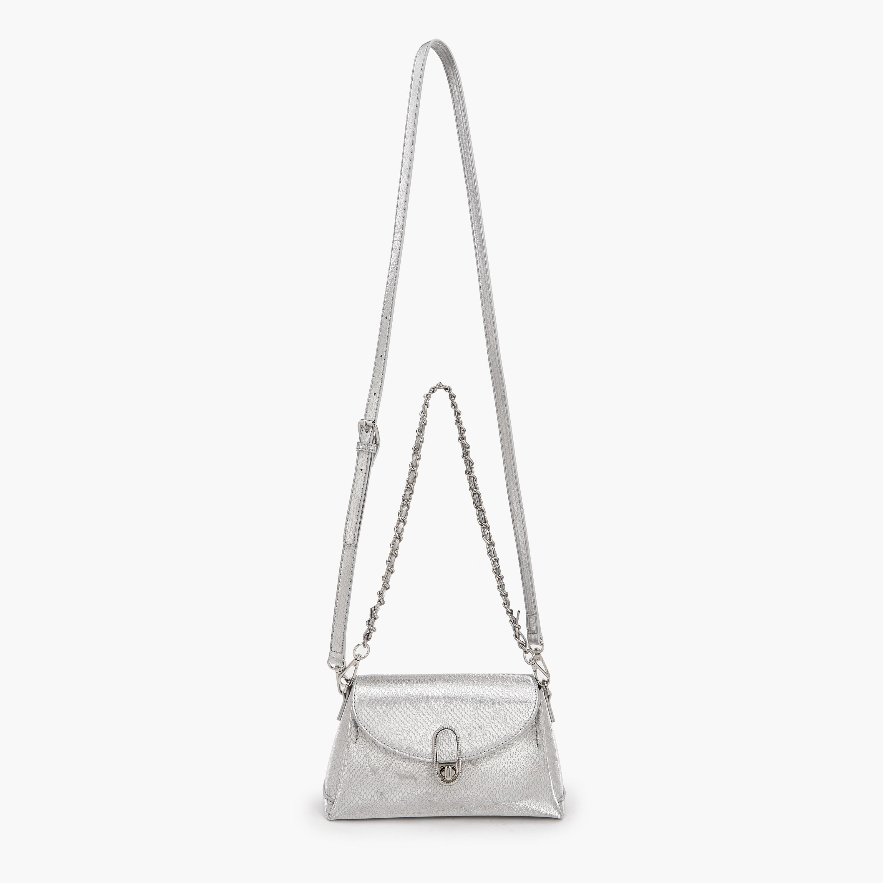 شنطة كروس بودي بارزة الملمس ميتاليك بقفل إغلاق ملتوي من بابريكا-women-bagsandwallets-handbags-image-3