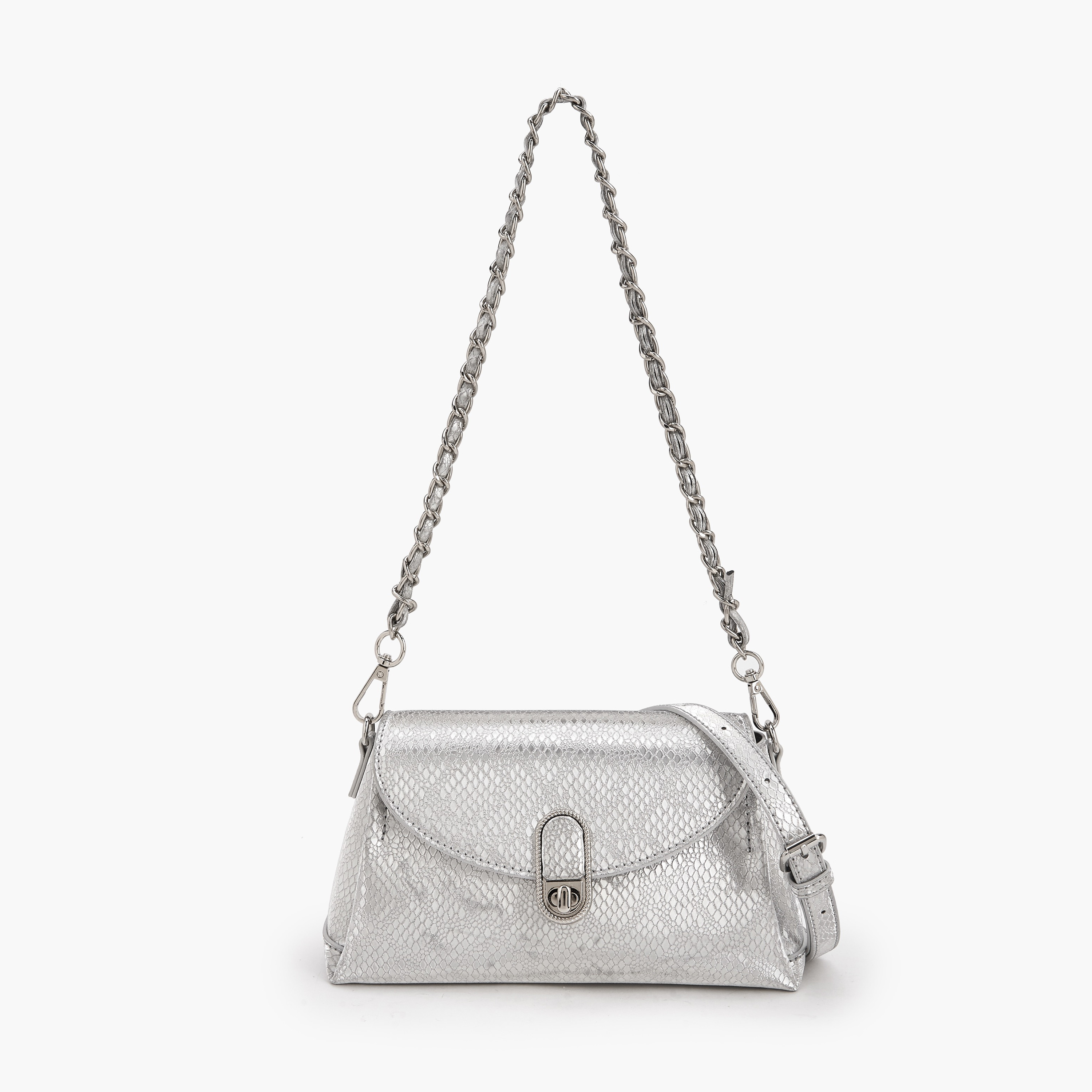 شنطة كروس بودي بارزة الملمس ميتاليك بقفل إغلاق ملتوي من بابريكا-women-bagsandwallets-handbags-image-6