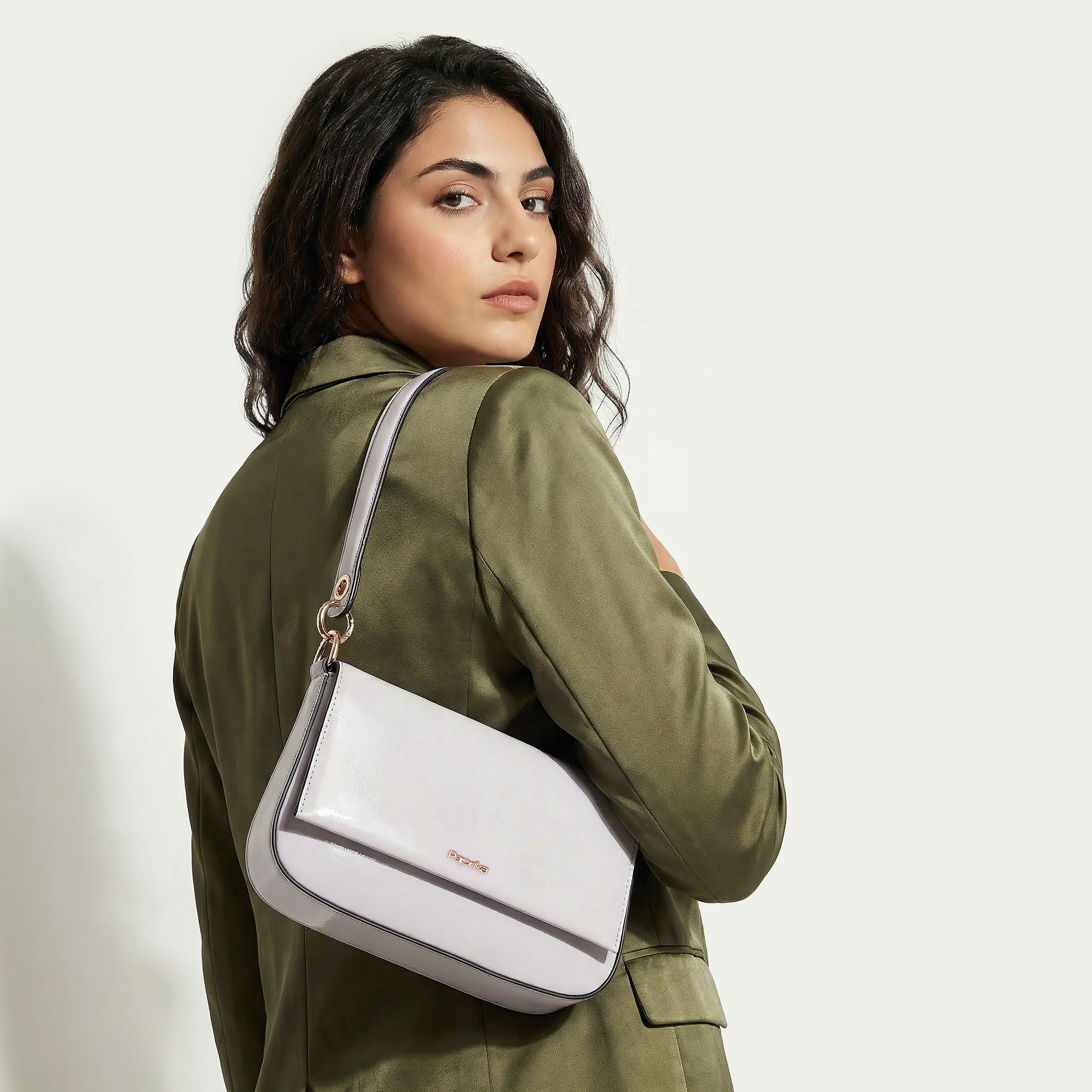 Paprika Solid Shoulder Bag with Top Handle-women-bagsandwallets-handbags-image-2