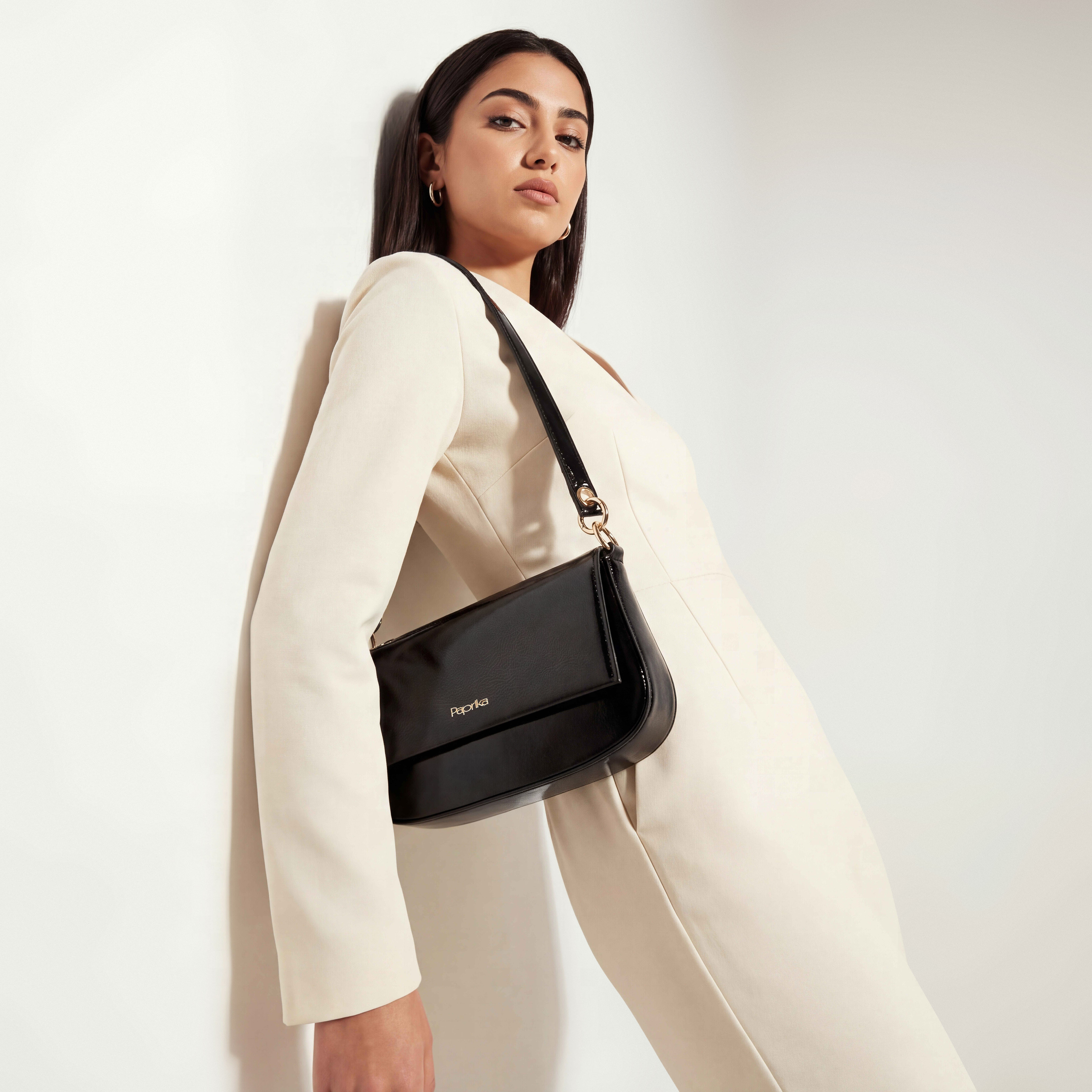 Paprika Solid Shoulder Bag with Top Handle-women-bagsandwallets-handbags-image-2