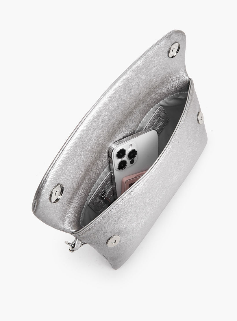 Paprika Textured Clutch with Detachable Wristlet Strap-women-bagsandwallets-handbags-image-3