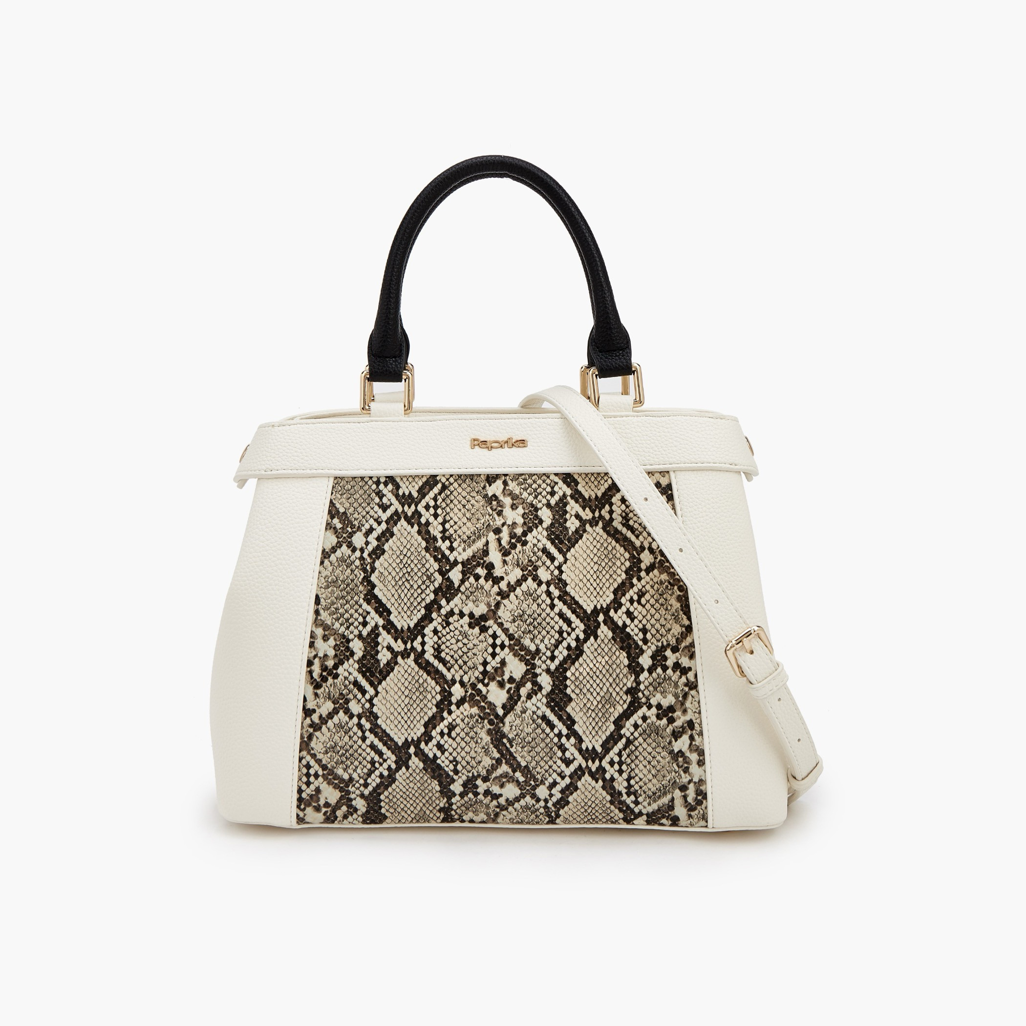 Paprika Animal Print Tote Bag with Double Handles-women-bagsandwallets-handbags-image-1