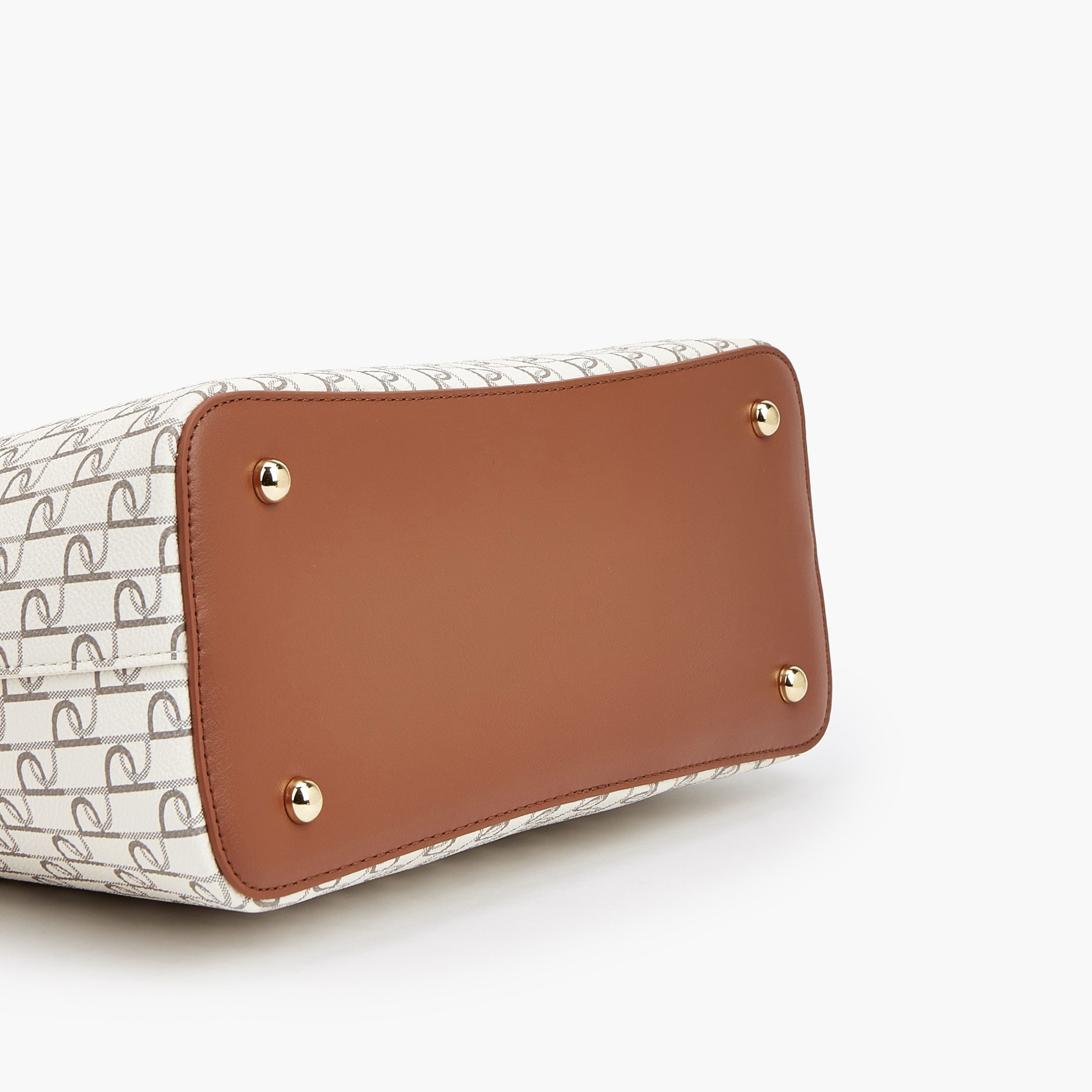 شنطة توت بطبعات مونوجرام ومقابض مزدوجة من بابريكا-women-bagsandwallets-handbags-image-6