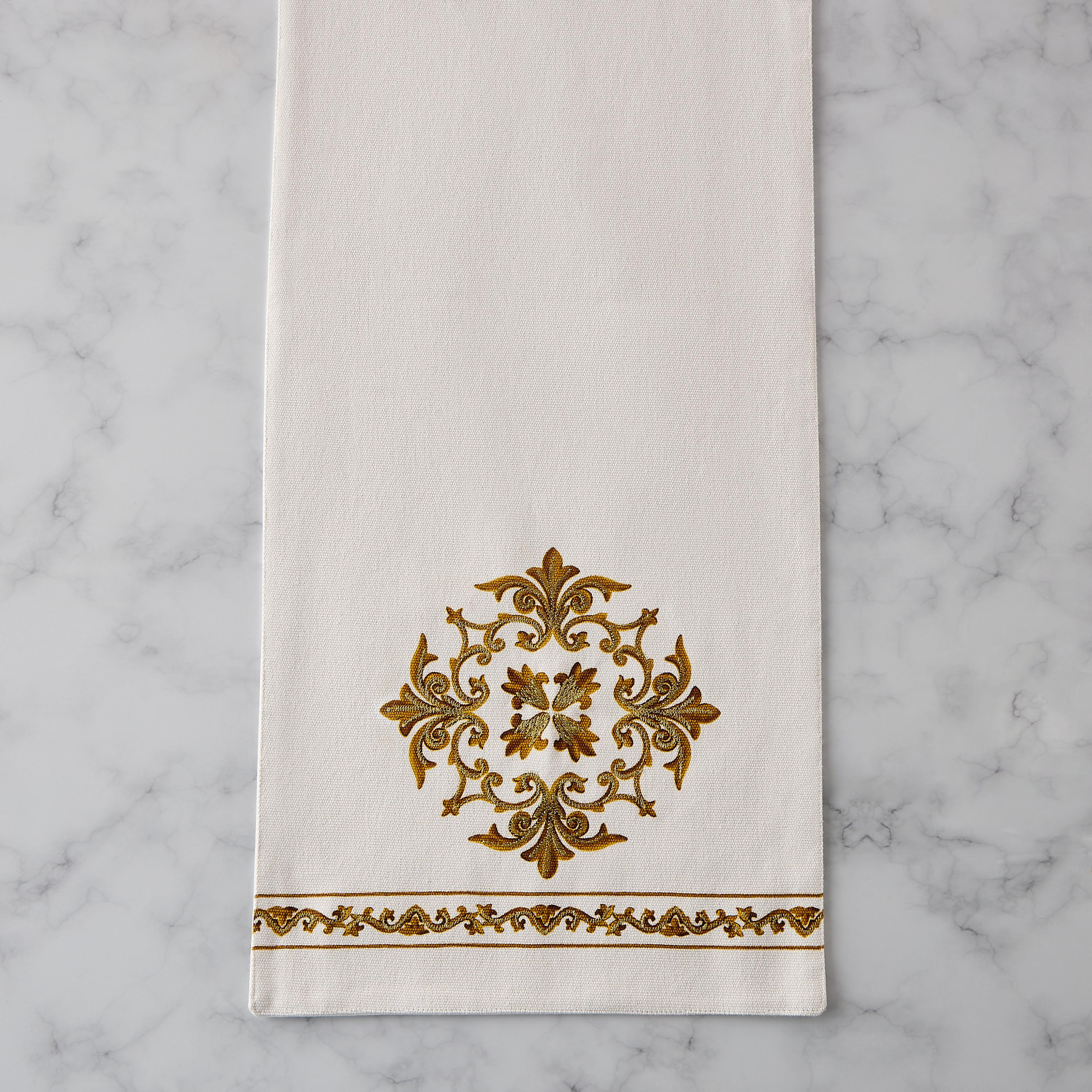 Gia Como Printed Table Runner - 180x33 cms-household-dining-tablelinen-runnersandtablecovers-image-2