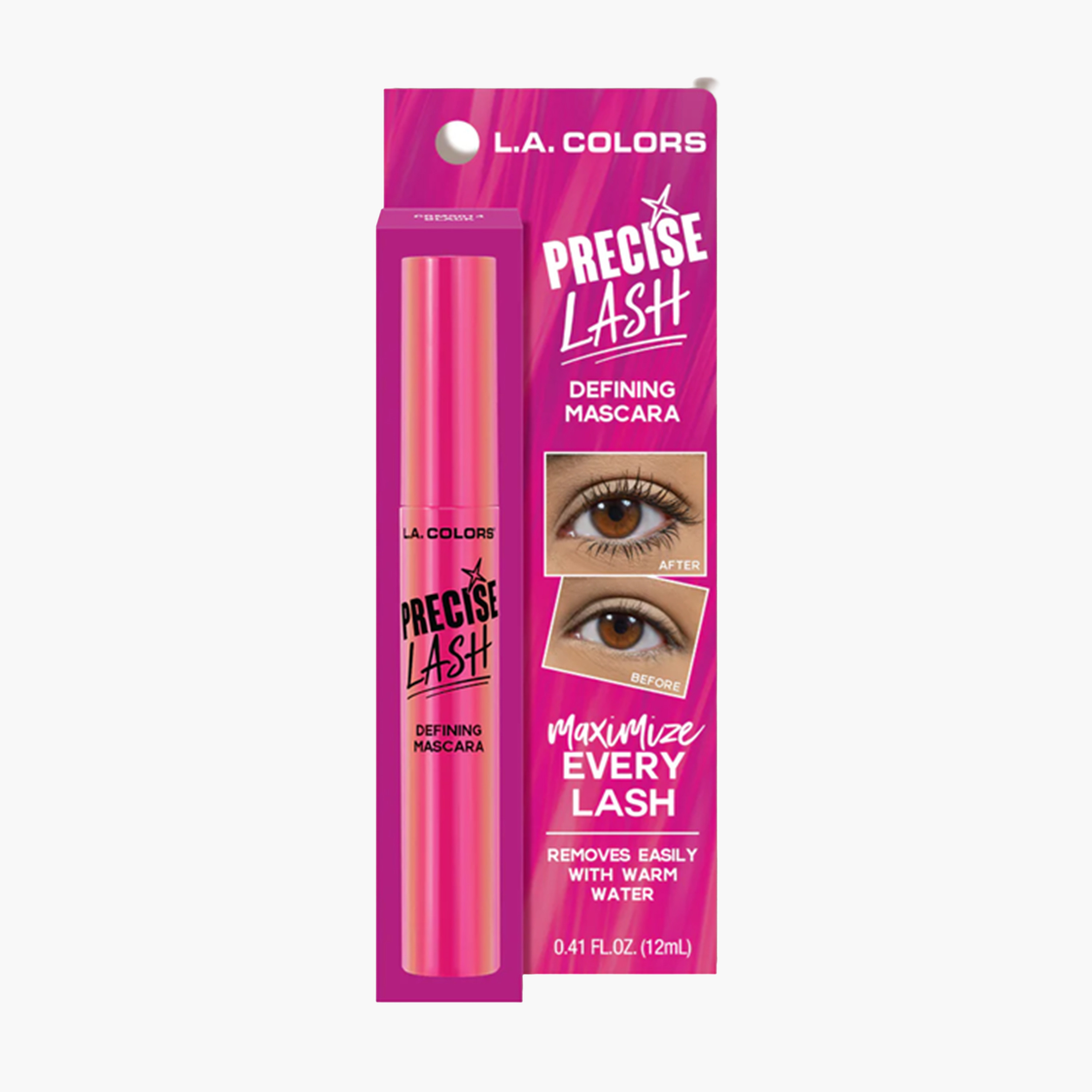 L.A. COLORS Precise Mascara Precise Lash Mascara - Black-beautyandpersonalcare-makeup-eyes-mascaras-image-1