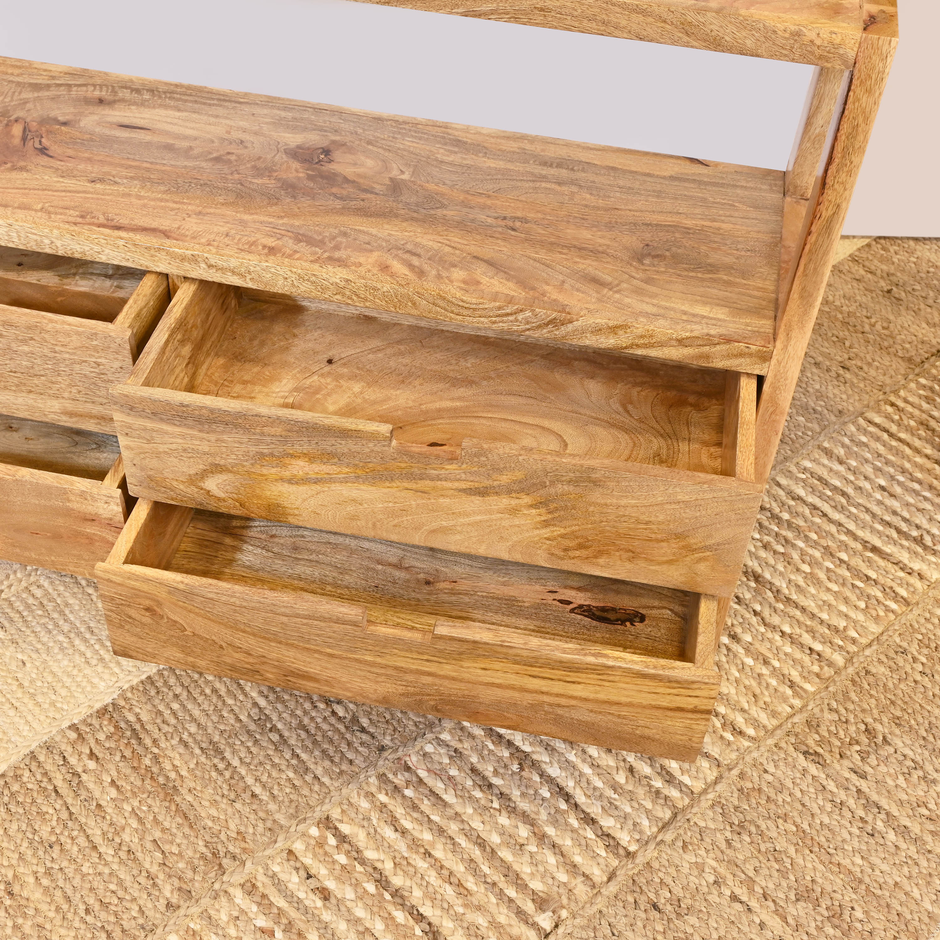 طاولة كونسول خشبية بأدراج-furniture-livingroom-coffeetables-image-4