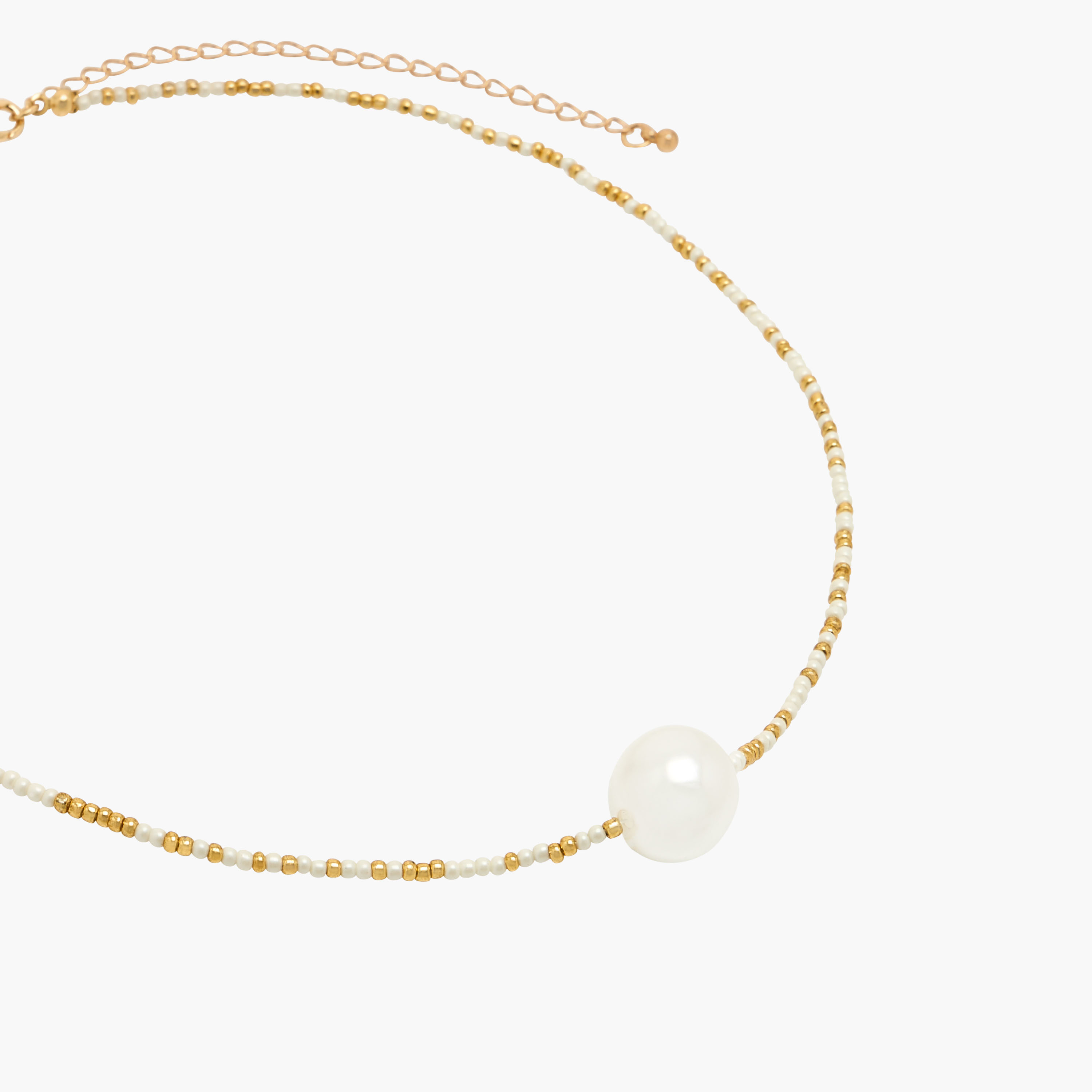 Beaded Pearl Necklace-women-watchesandjewellery-jewellery-necklacesandpendants-image-2