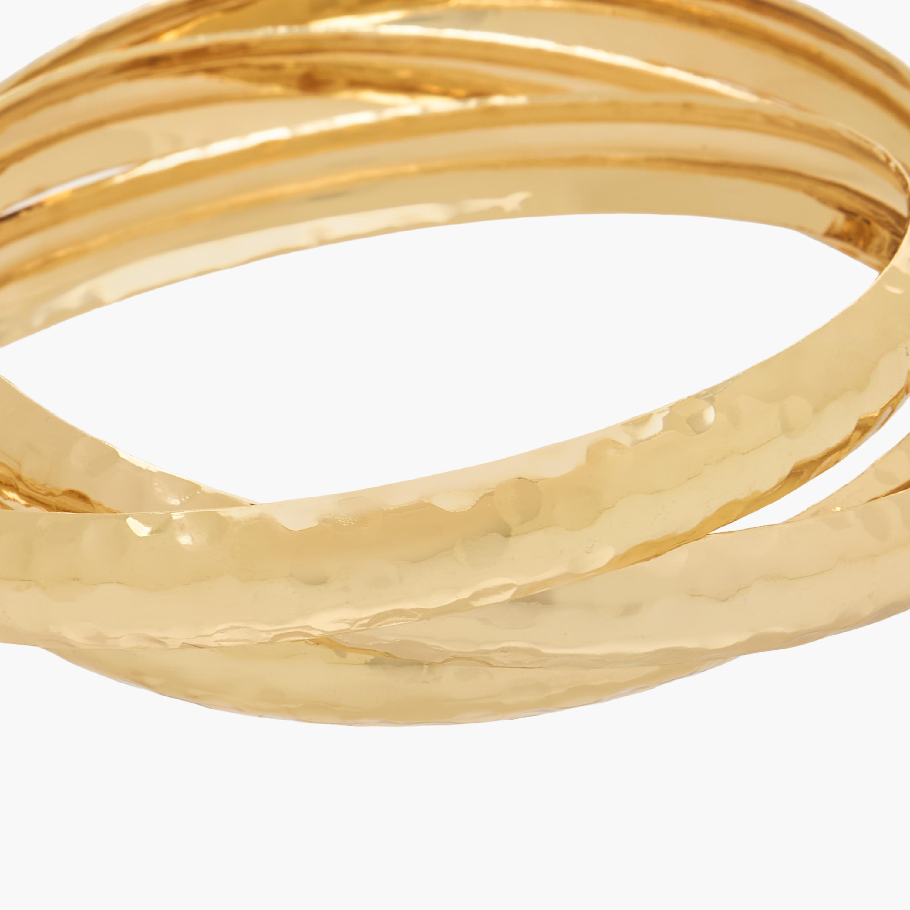 Metallic Hammered Texture Bangle-women-watchesandjewellery-jewellery-banglesandbracelets-image-3