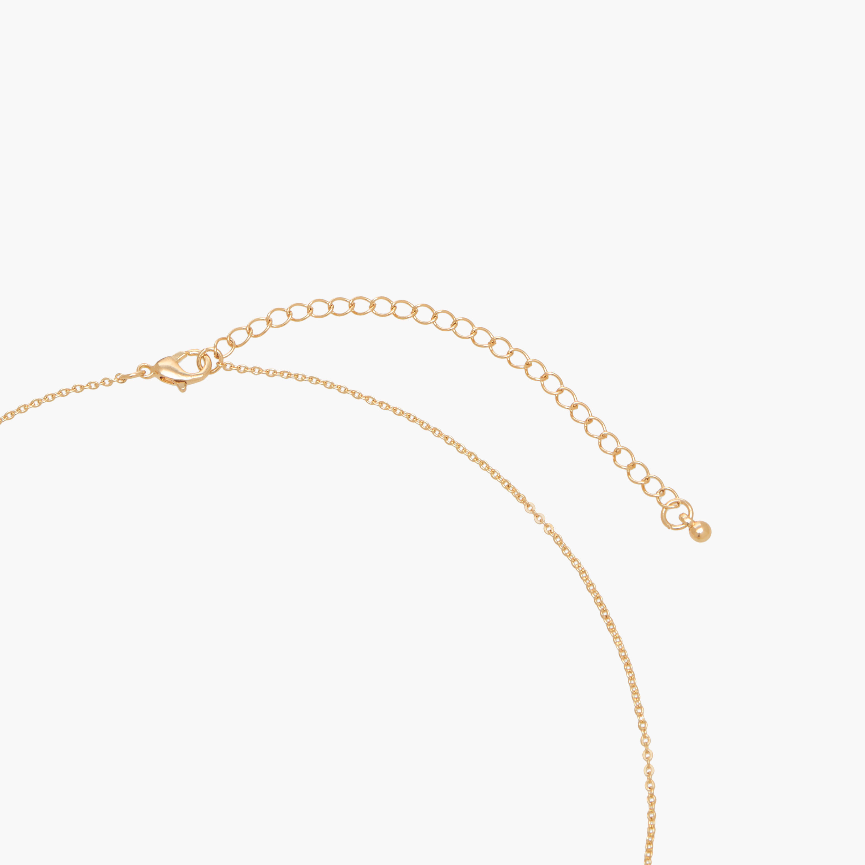 Gold Tone Neckace with Heart Pendant-women-watchesandjewellery-jewellery-necklacesandpendants-image-4