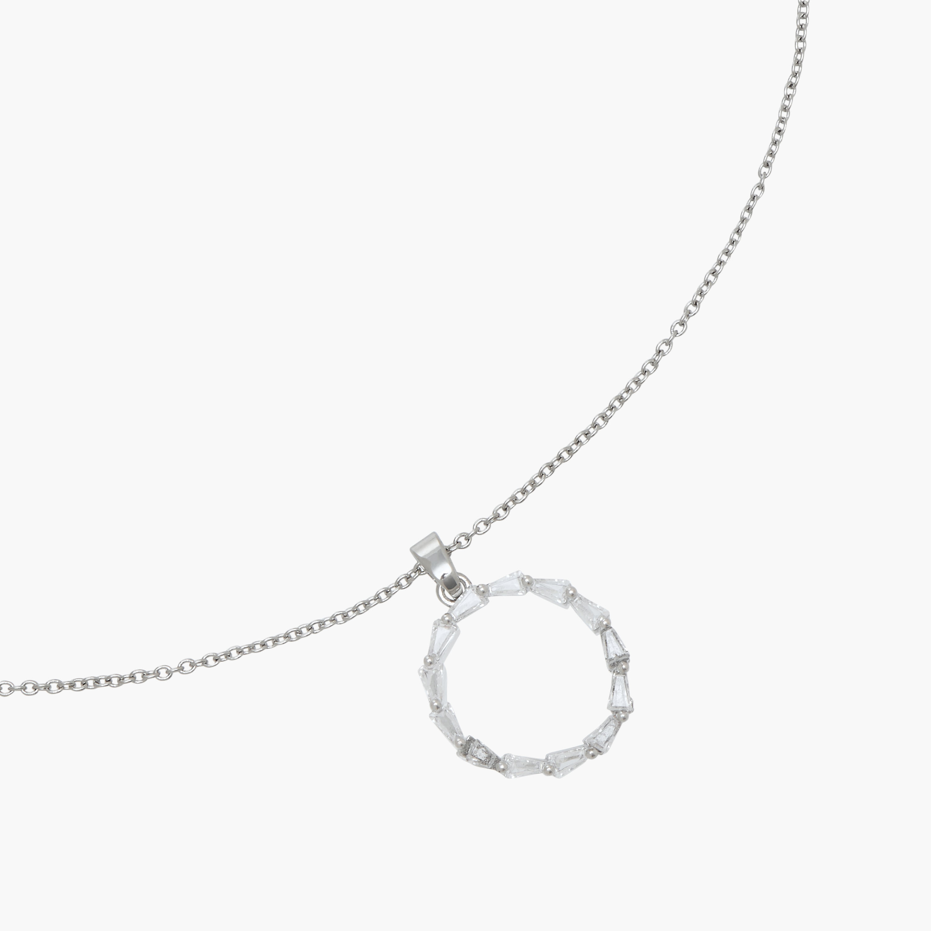 Cubic Zirconia Pendant Necklace-women-watchesandjewellery-jewellery-necklacesandpendants-image-2