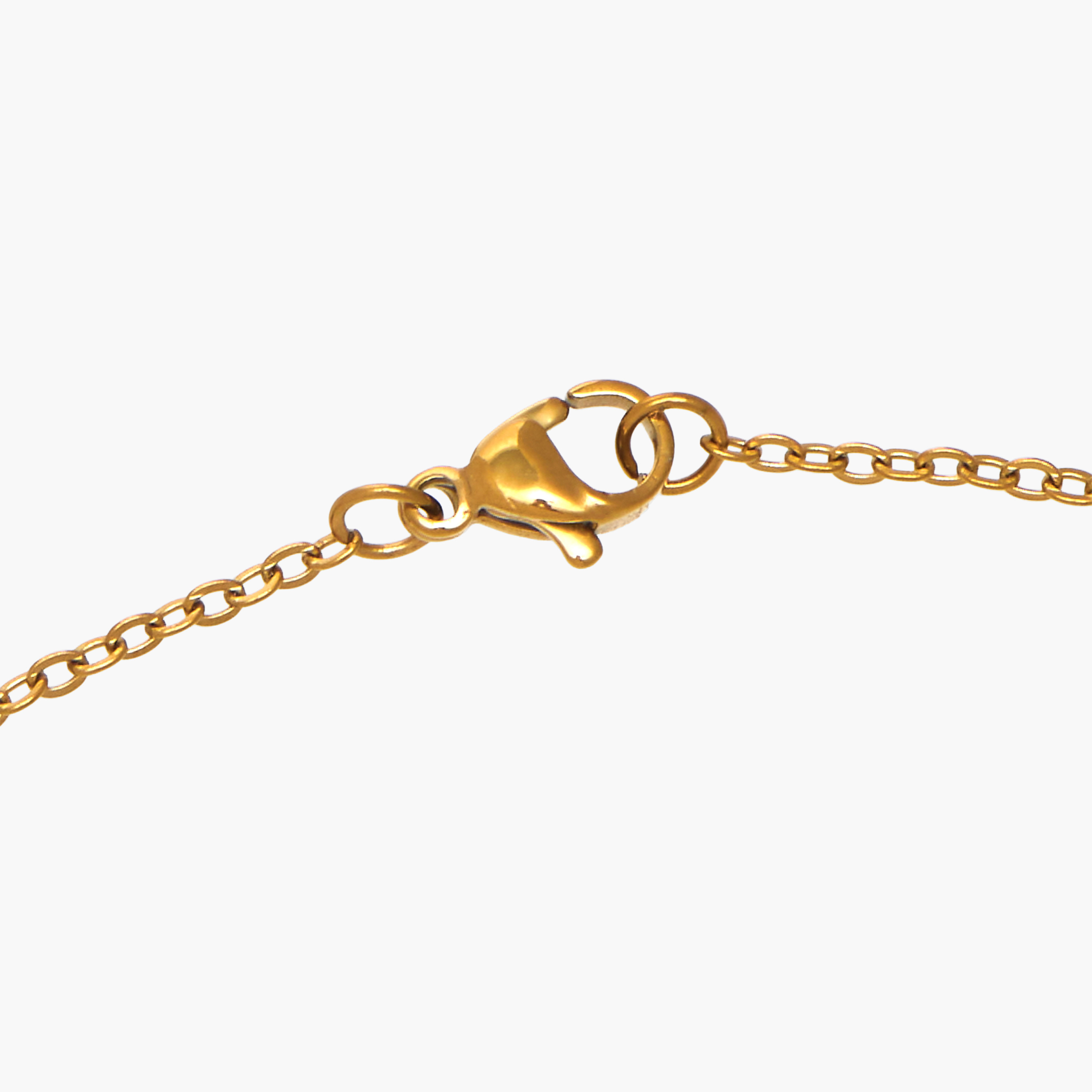 قلادة بدلاية ولون ذهبي وحرف M-women-watchesandjewellery-jewellery-necklacesandpendants-image-4