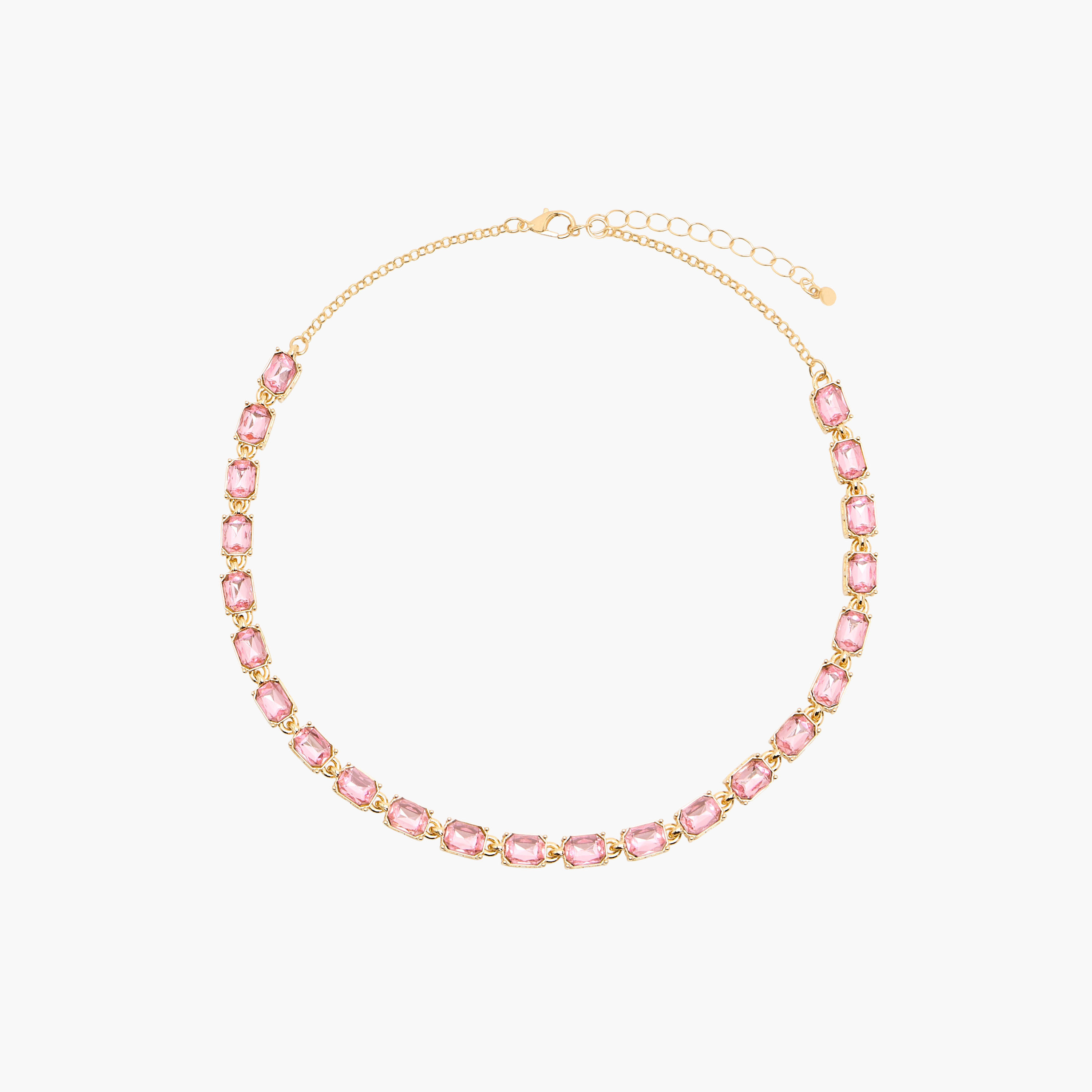 عقد معدن بتزيينات حجر-women-watchesandjewellery-jewellery-necklacesandpendants-image-1