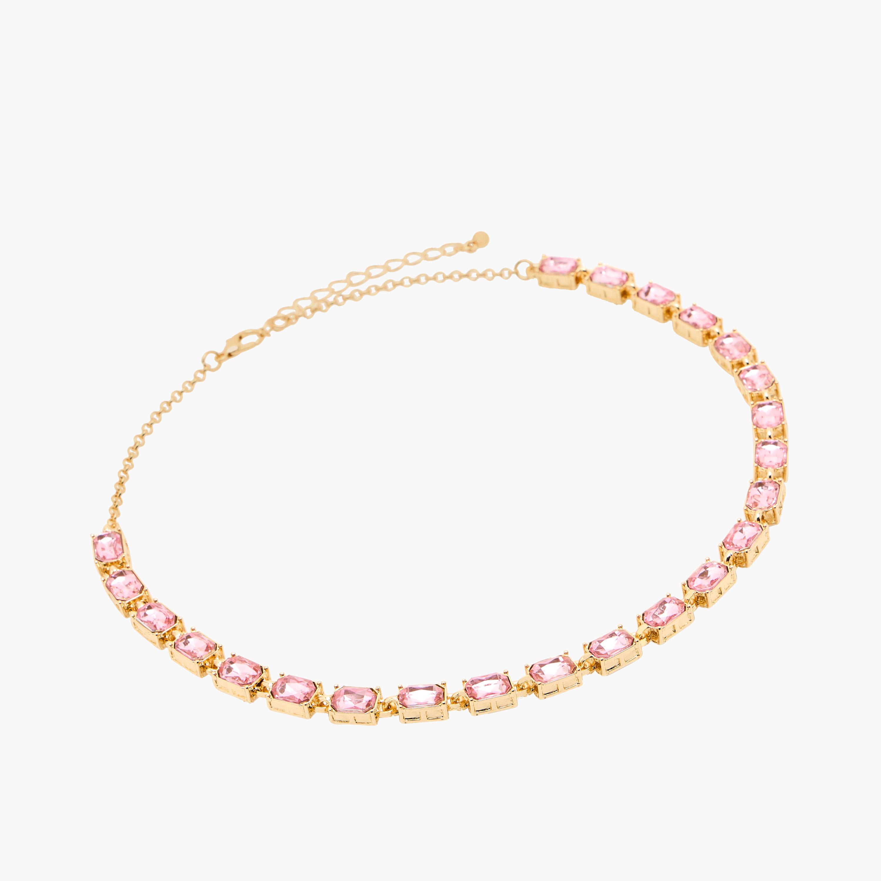 عقد معدن بتزيينات حجر-women-watchesandjewellery-jewellery-necklacesandpendants-image-2