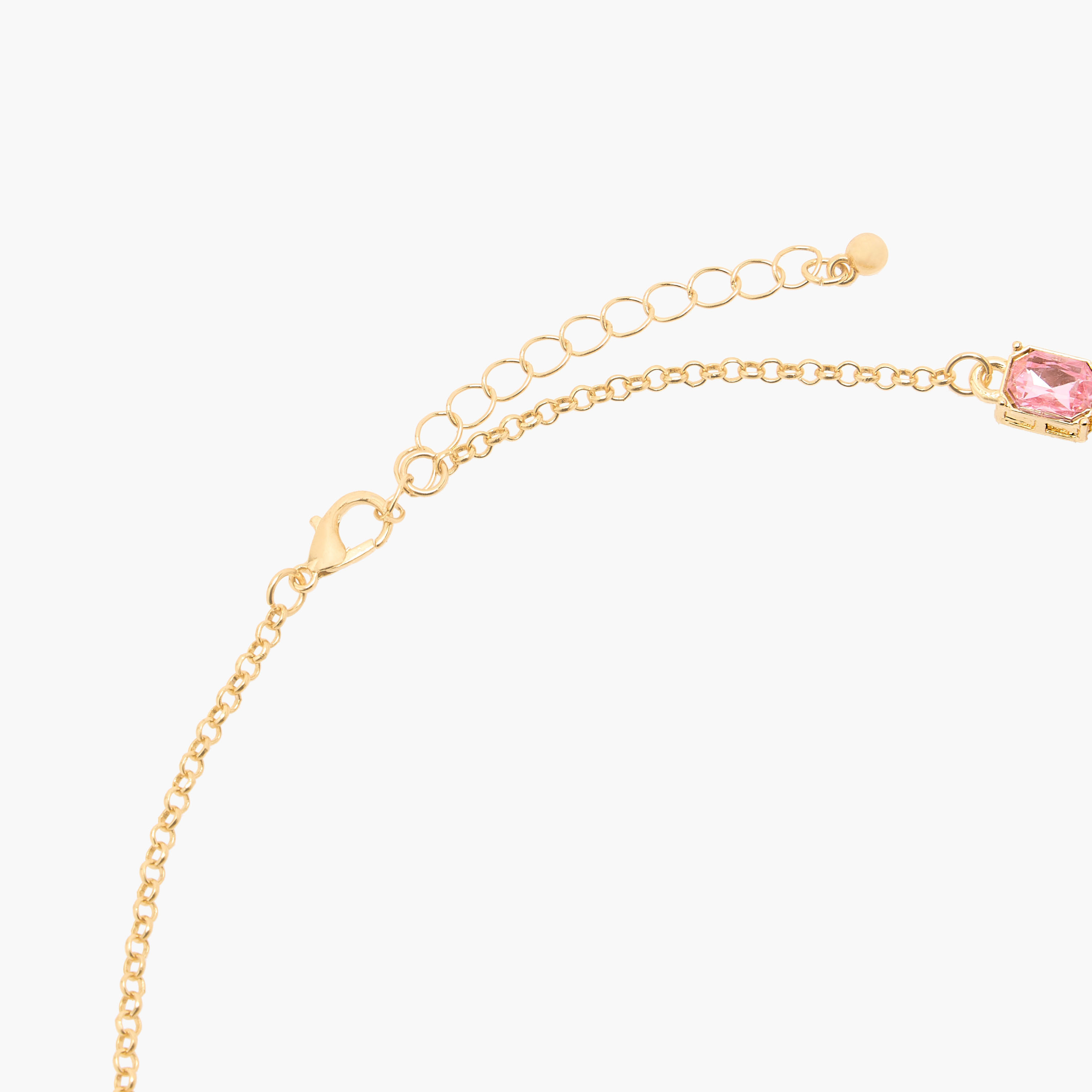 عقد معدن بتزيينات حجر-women-watchesandjewellery-jewellery-necklacesandpendants-image-3