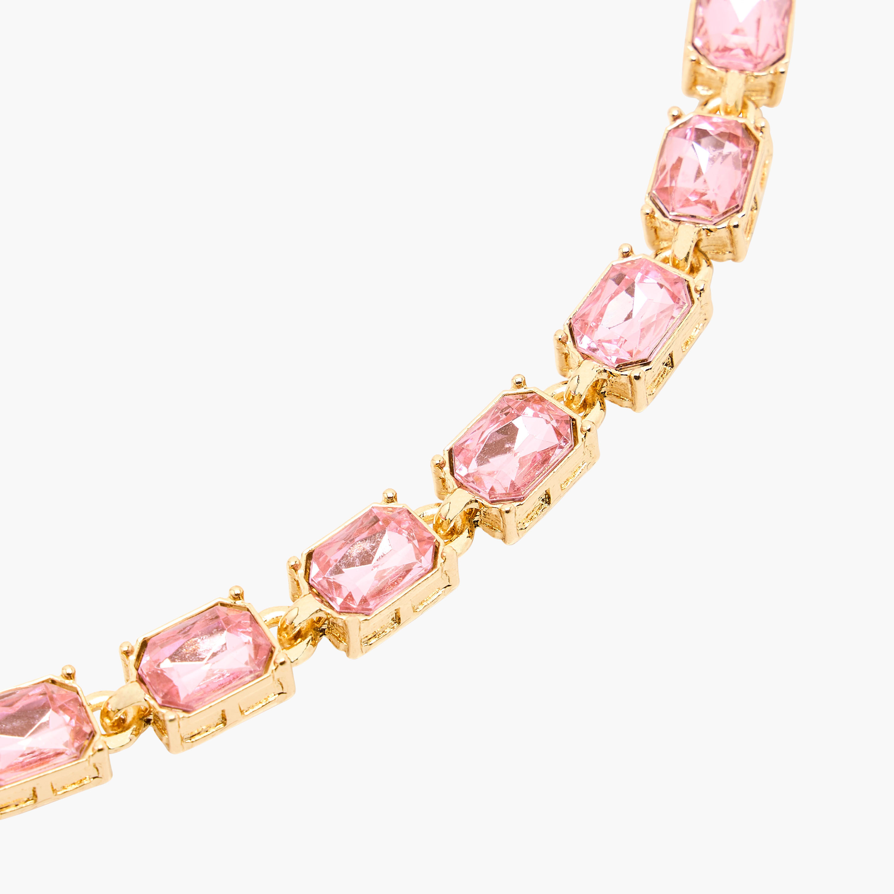 عقد معدن بتزيينات حجر-women-watchesandjewellery-jewellery-necklacesandpendants-image-4