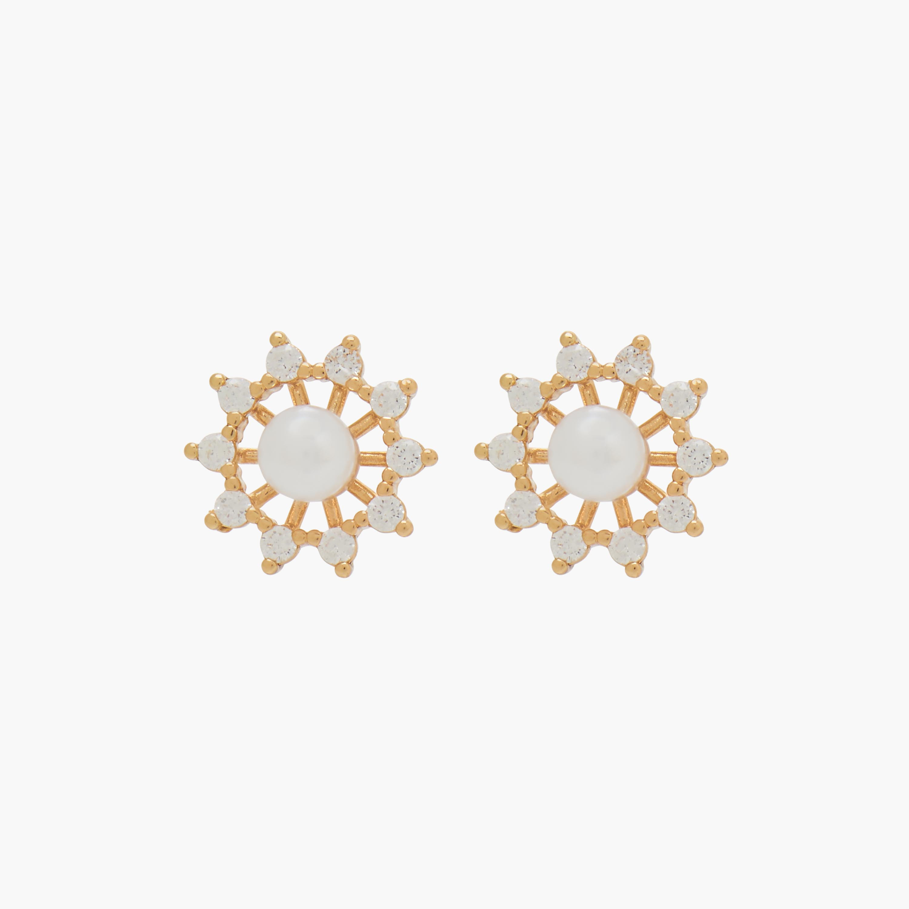 Set of 2 - Embellished Pearl Pendant Necklace and Earrings-women-watchesandjewellery-jewellery-jewellerysets-image-4